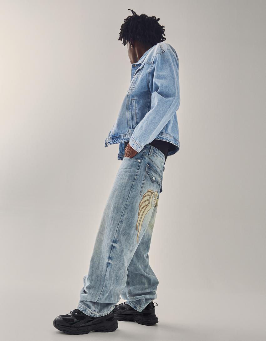 Sneaker suola spessa-Nero