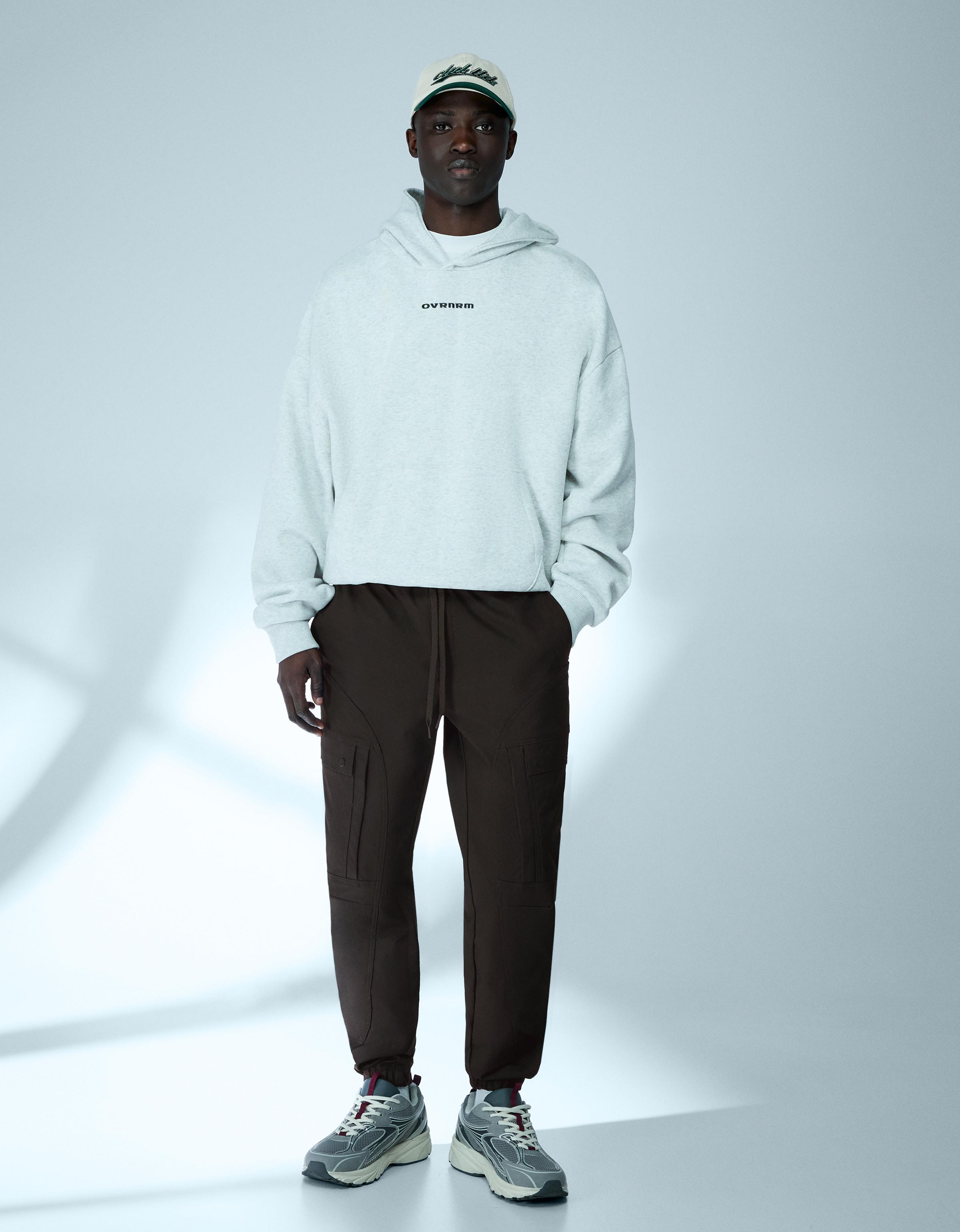 Pantalon Cargo Slim Fit Technique M Noir