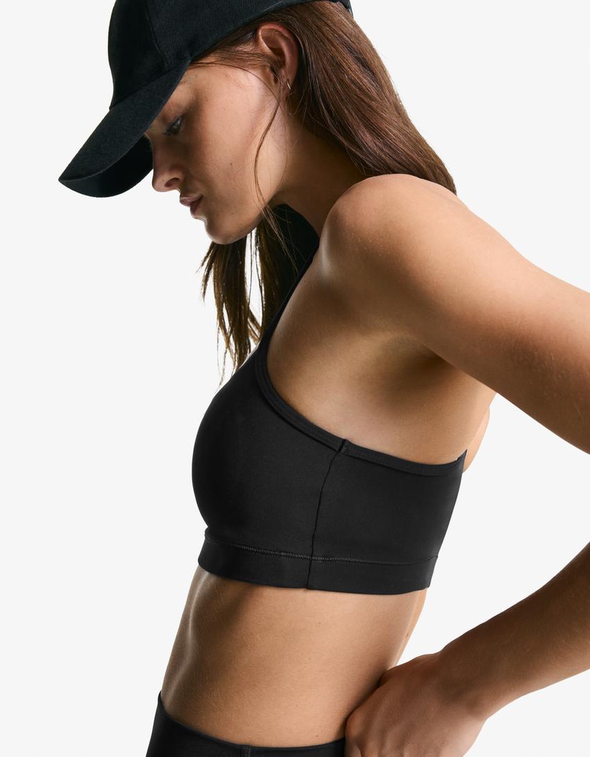 Top tirantes quick dry & breathable-Negro-2