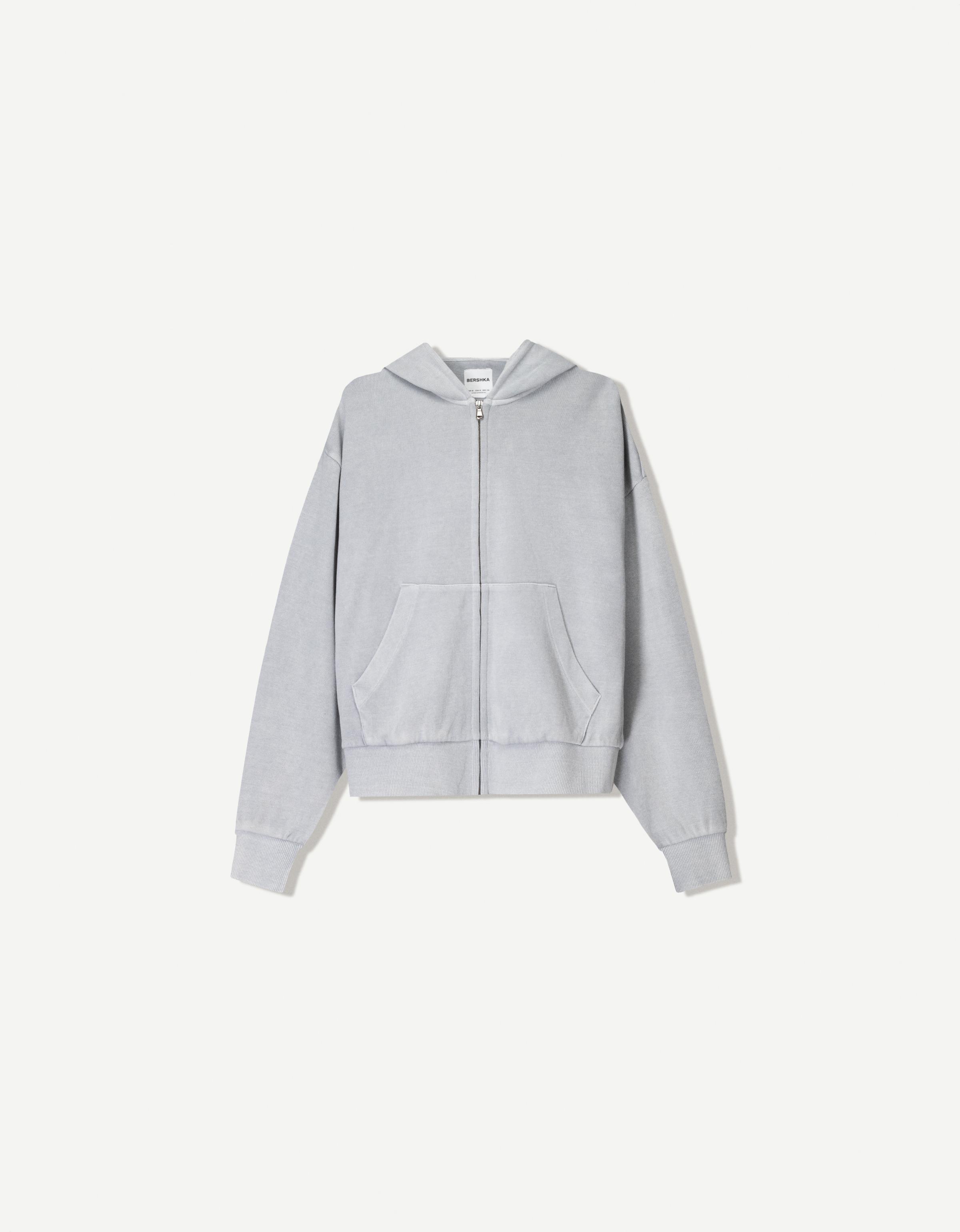 ちこ Cropped sweatshirt with zipper - Sweatshirts & Hoodies - Men
