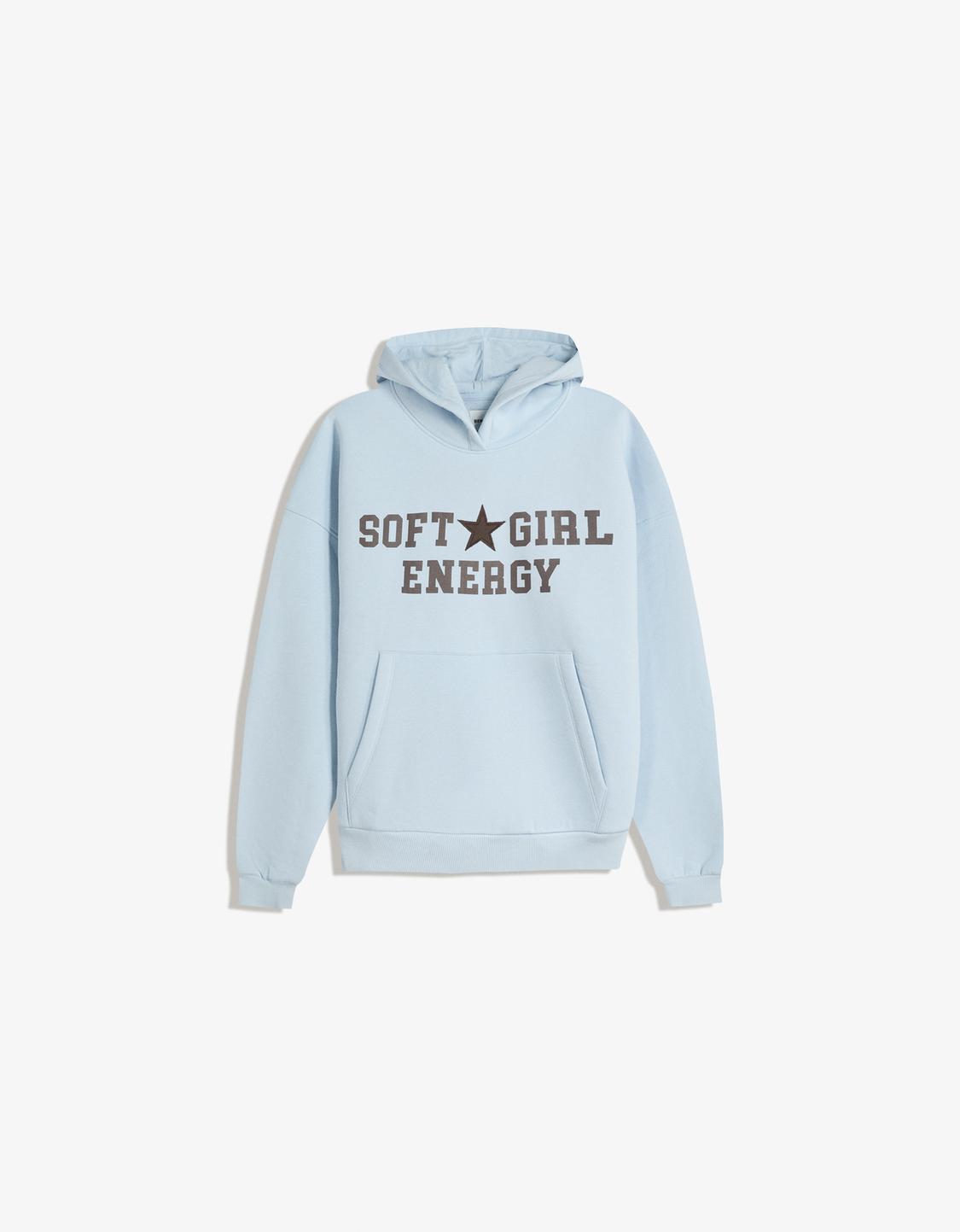 Printed hoodie