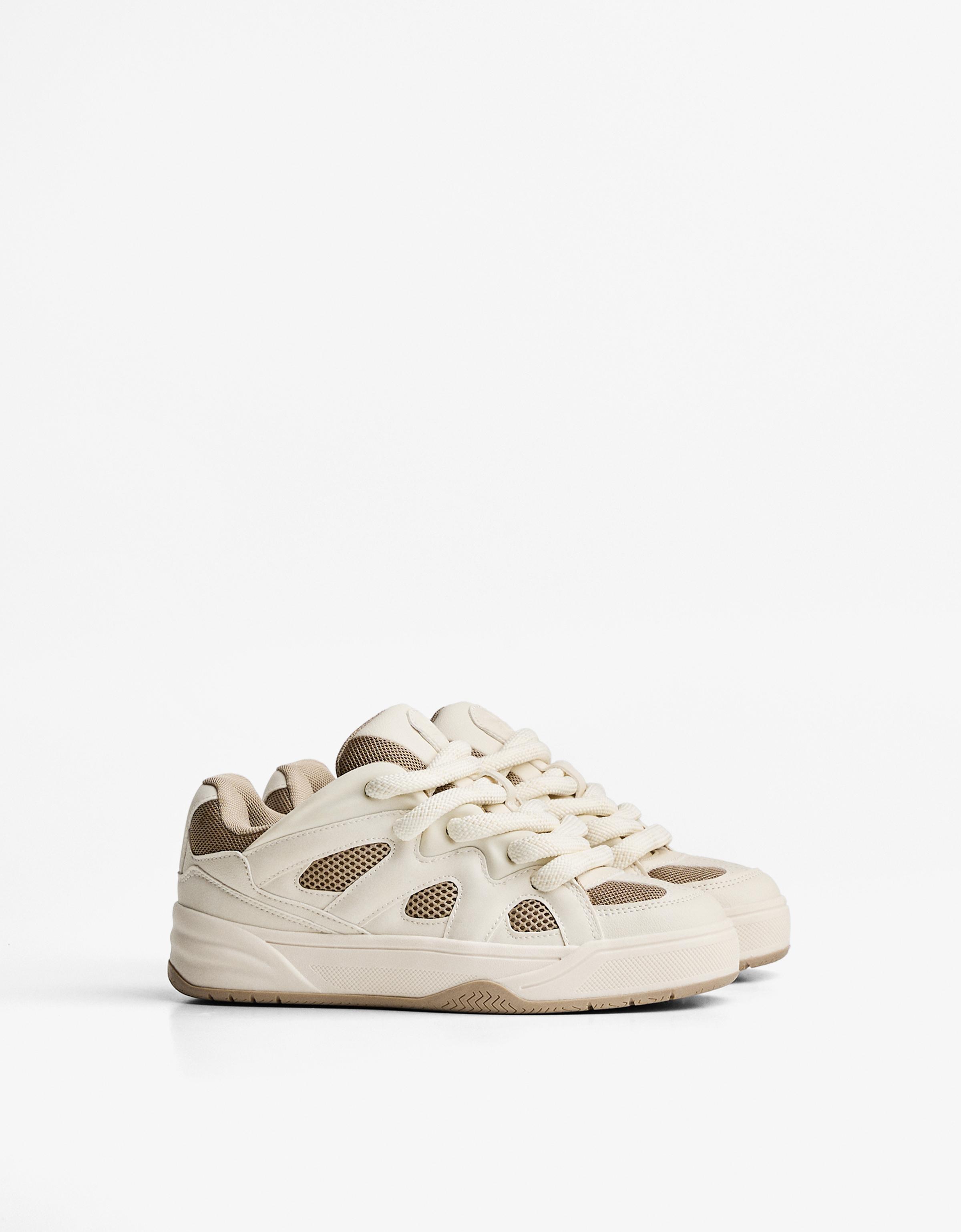 Chunky skate trainers — Multicolored