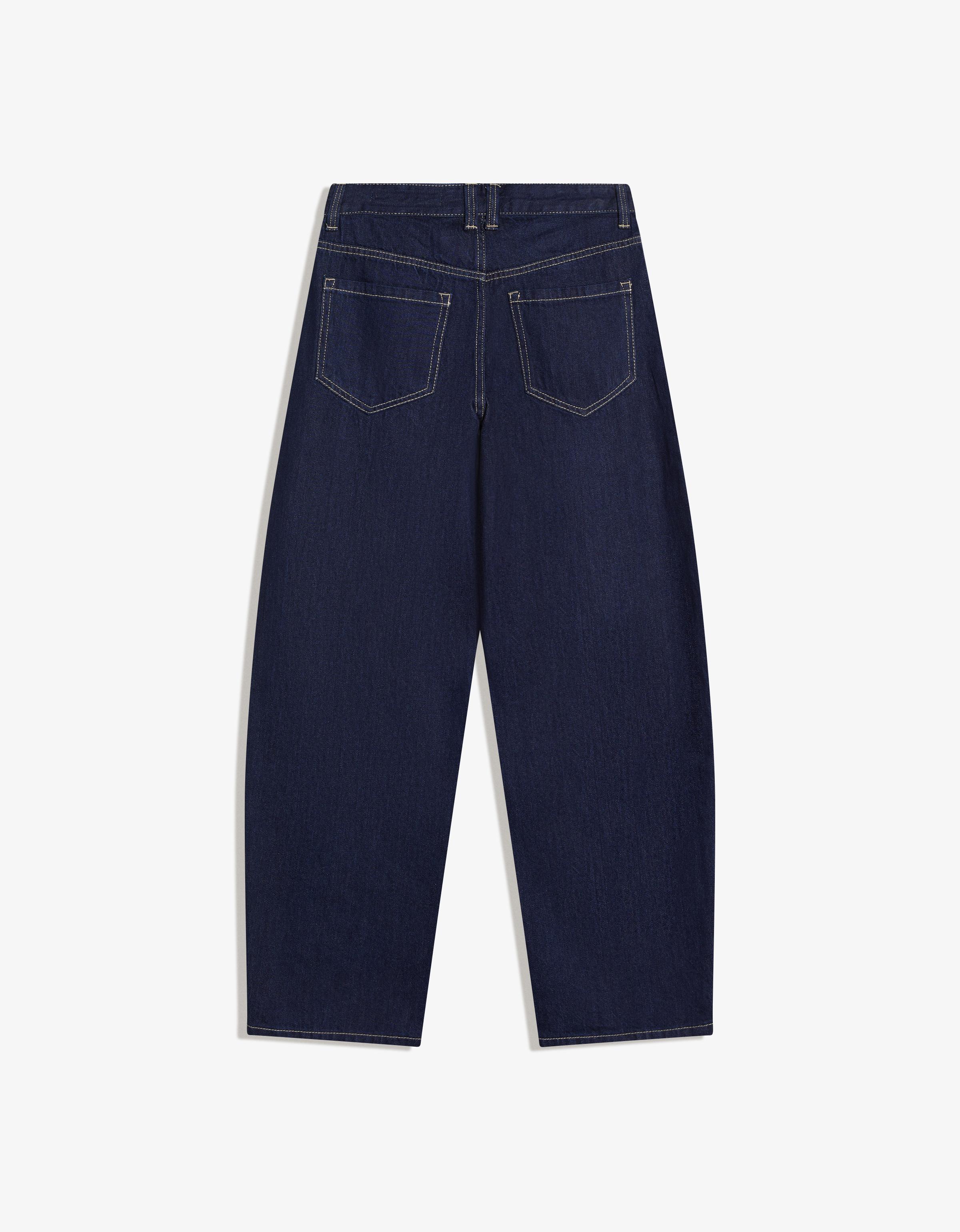 Düşük bel baggy barrel fit jean - Görsel 103