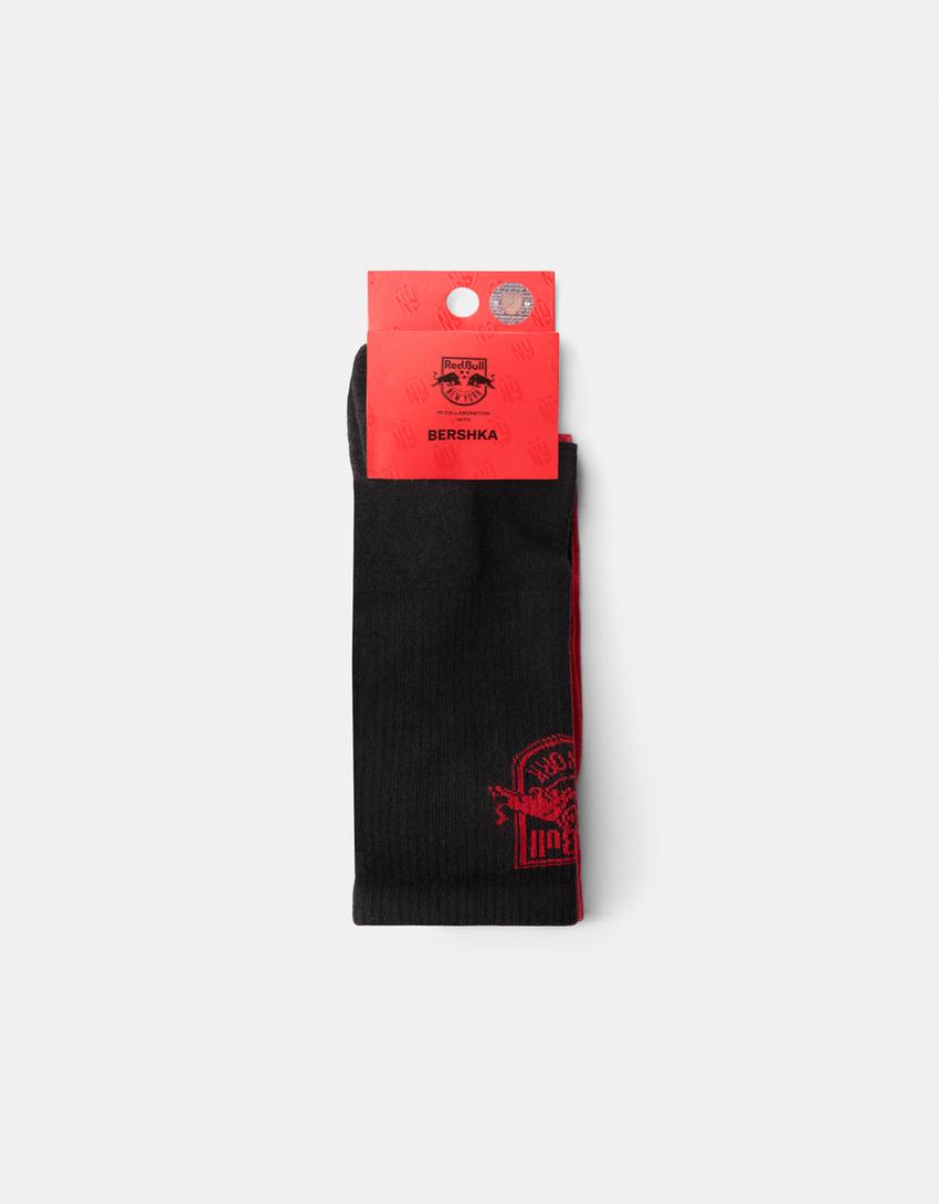 حزمة جوارب نيويورك ريد بولز-أحمر-7