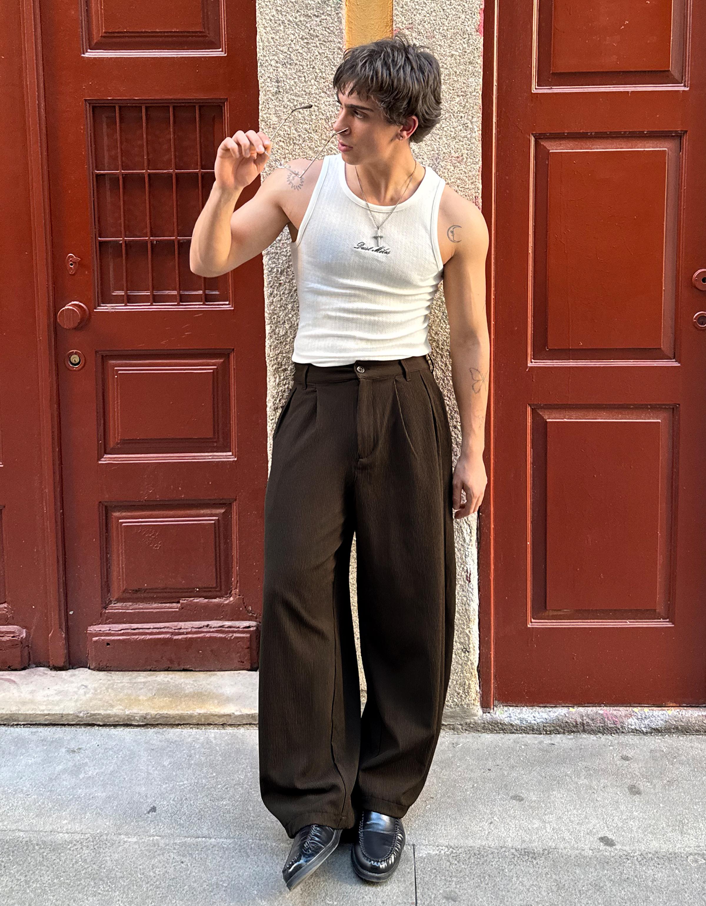 Piliseli superbaggy jogger fit pantolon - Görsel 13