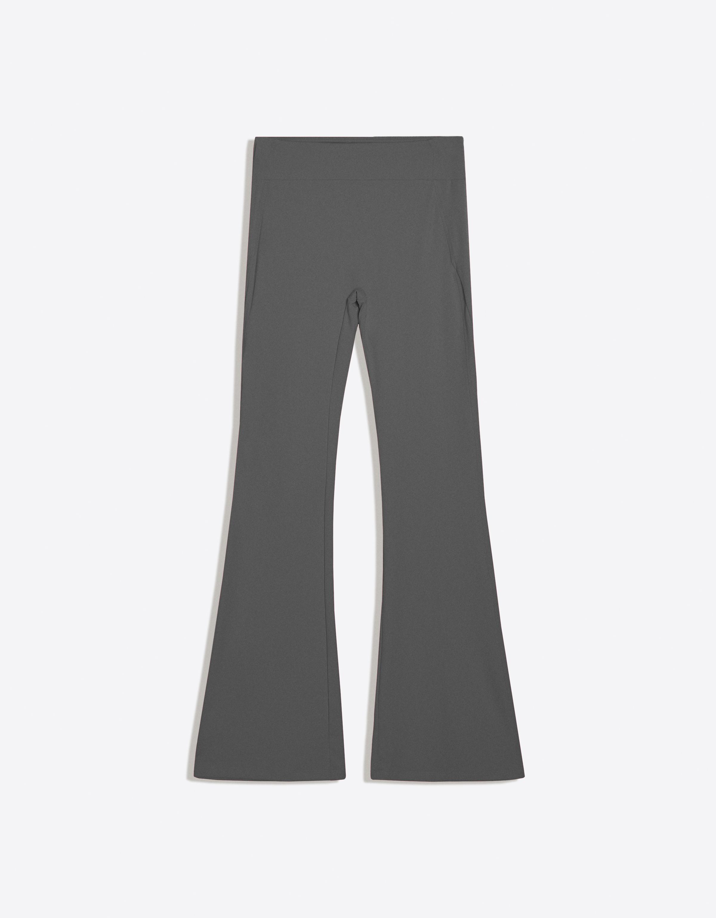 Breathable & Quick Dry flared technical trousers — Graphite