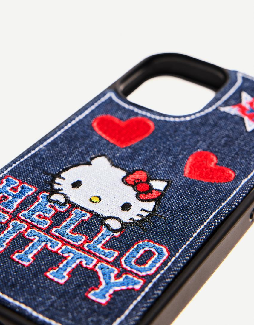 Hello Kitty iPhone case-Blue-2