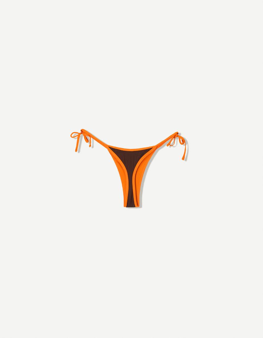 Kontrast bikini altı-Kahverengi-4
