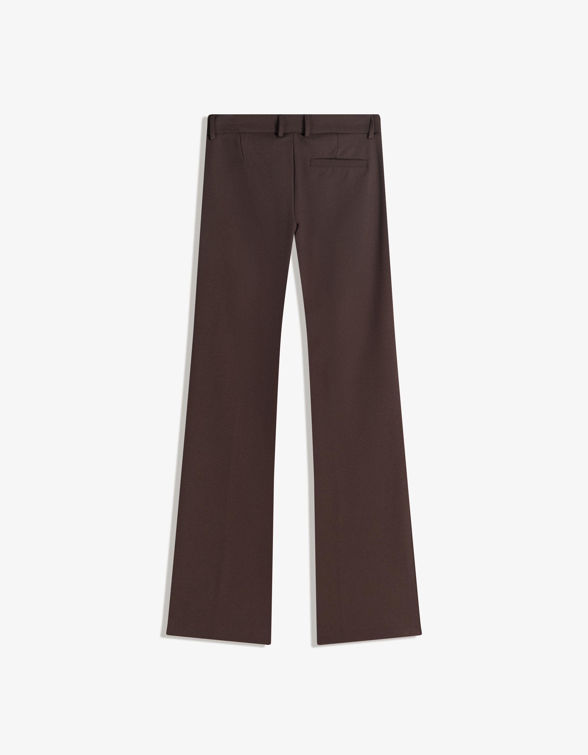 Low-rise boot-cut pants - Pants - Women | Bershka