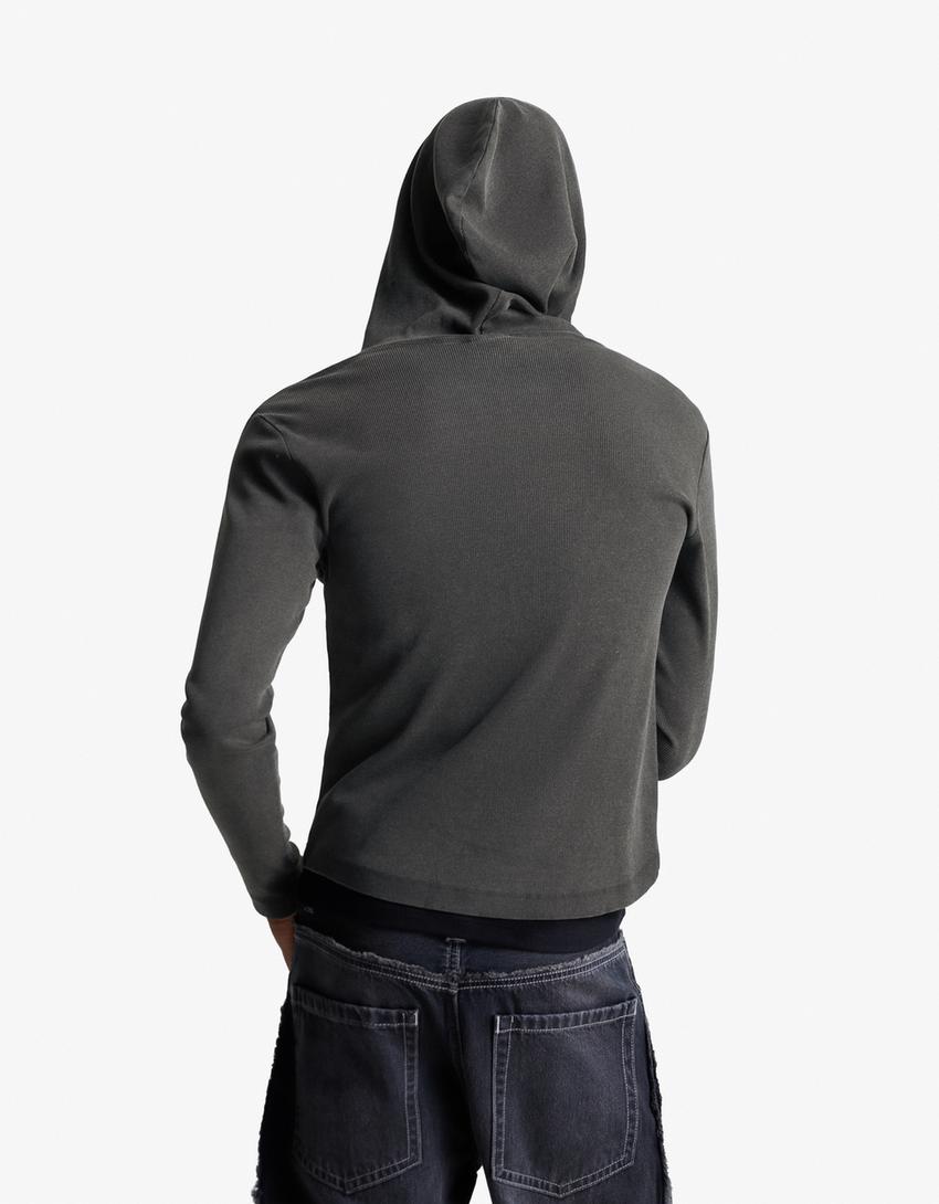 Hanorac Von Dutch fermoar-Gri-1