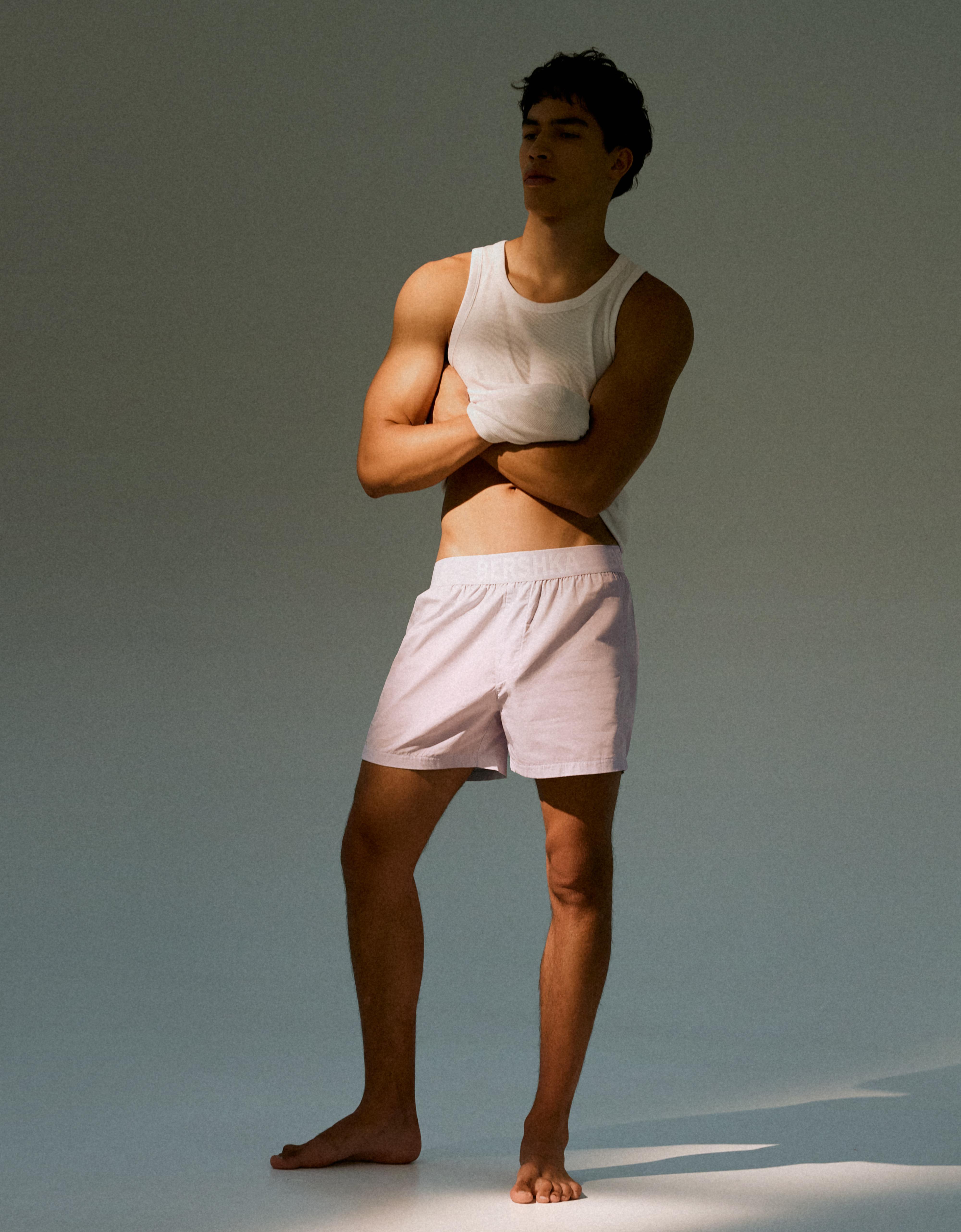 2-pack of poplin boxers — Pink