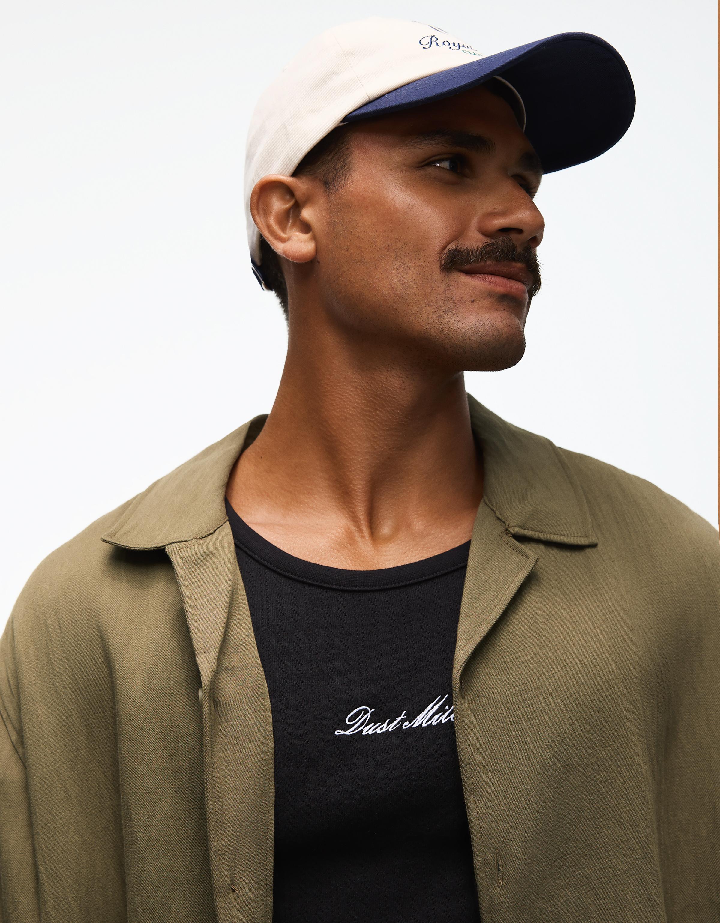 Rustic short sleeve shirt — Khaki