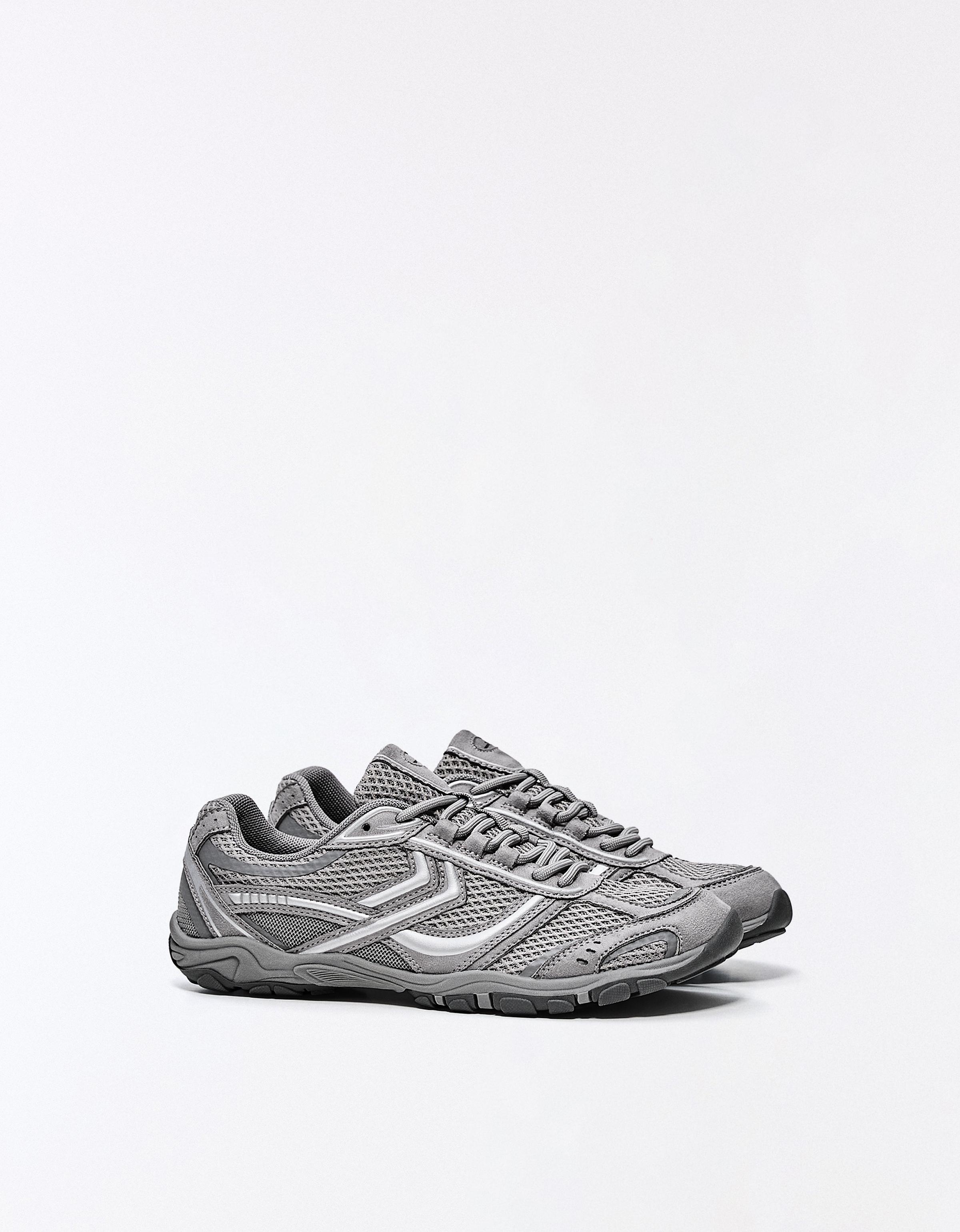 Bershka Deportivo Barefoot Hombre Gris