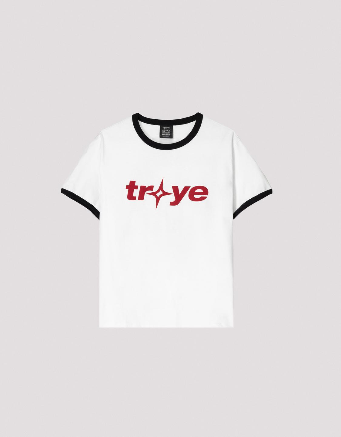 Troye Sivan print short sleeve T-shirt