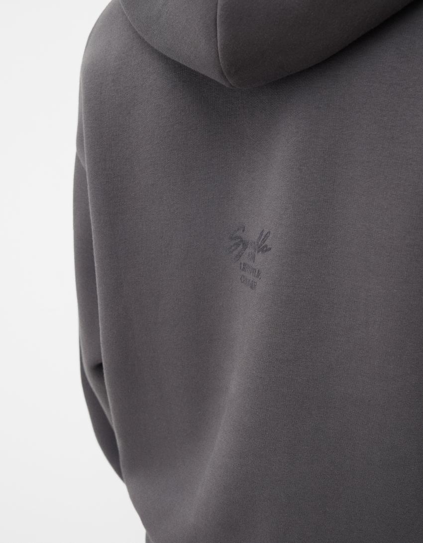 Sweat capuche-Gris-4