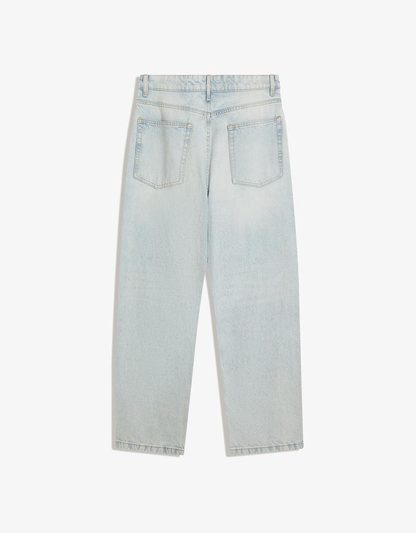 Baggy jeans-Lichtblauw