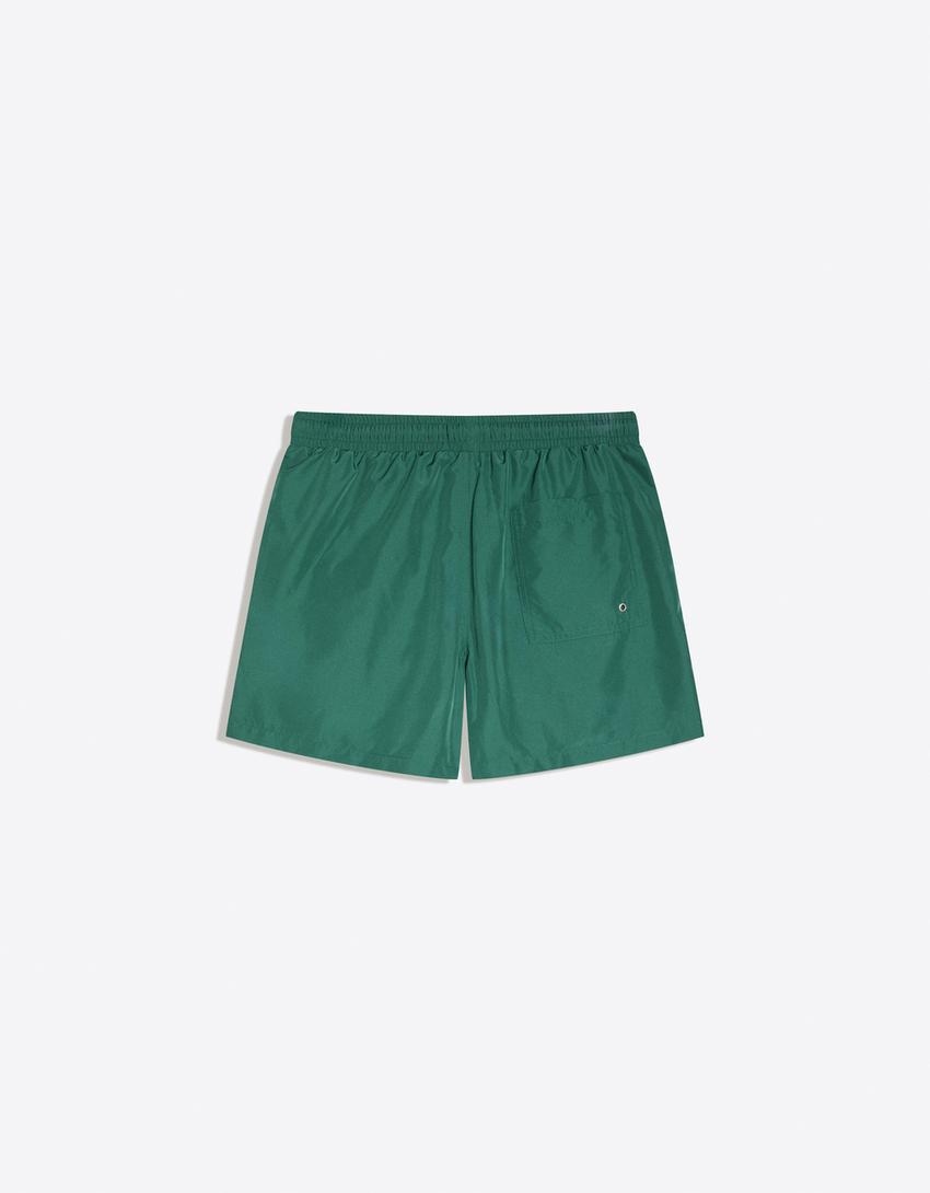 Basic swimming trunks-Green