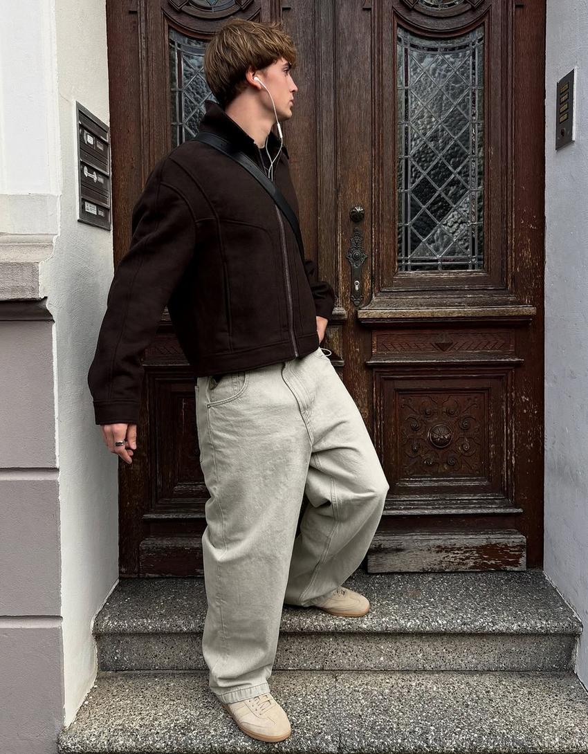 Super baggy jeans-Grey