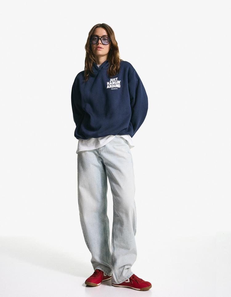 Peanuts kapüşonlu sweatshirt