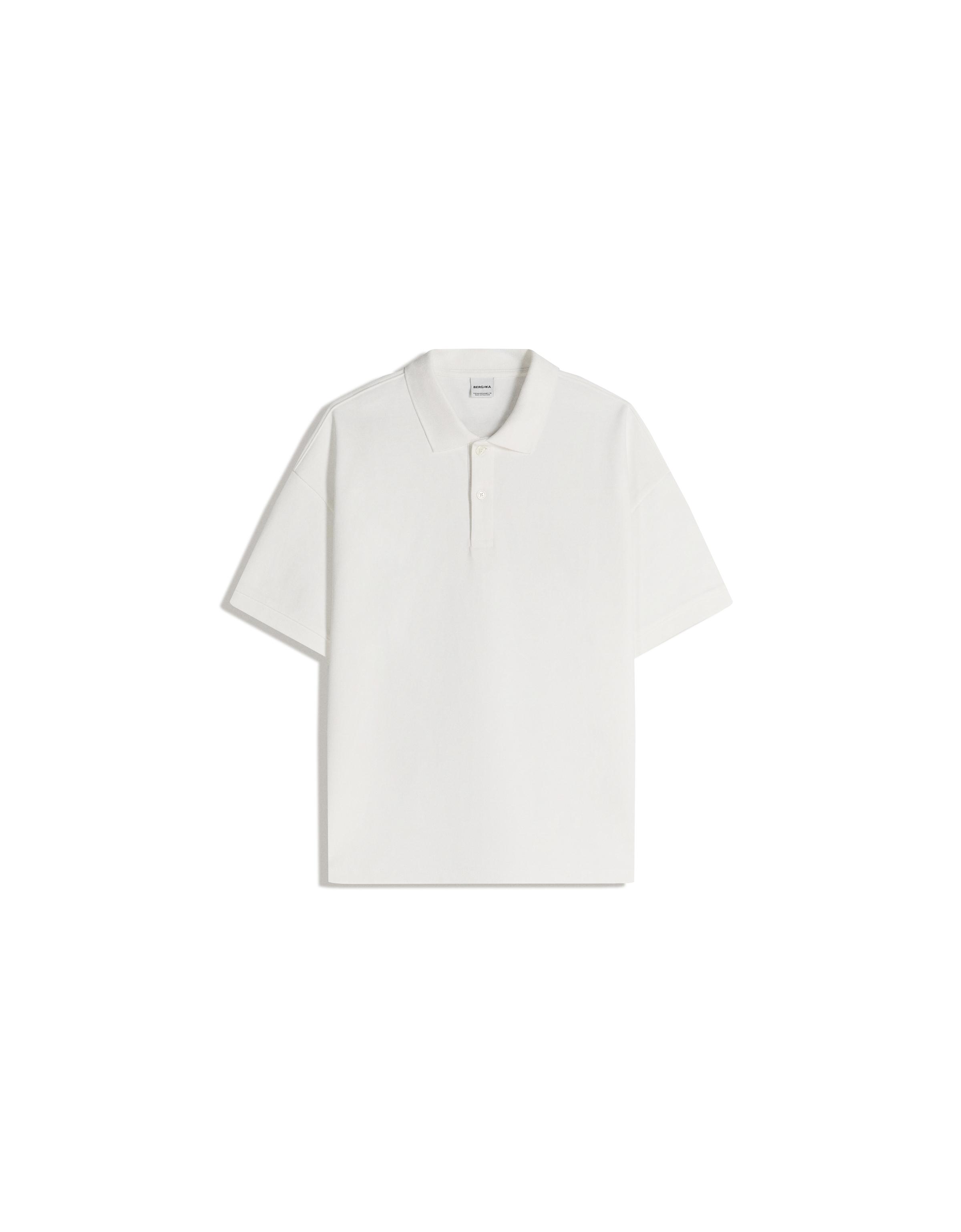 Bershka Kısa kollu polo yaka tişört görsel 2