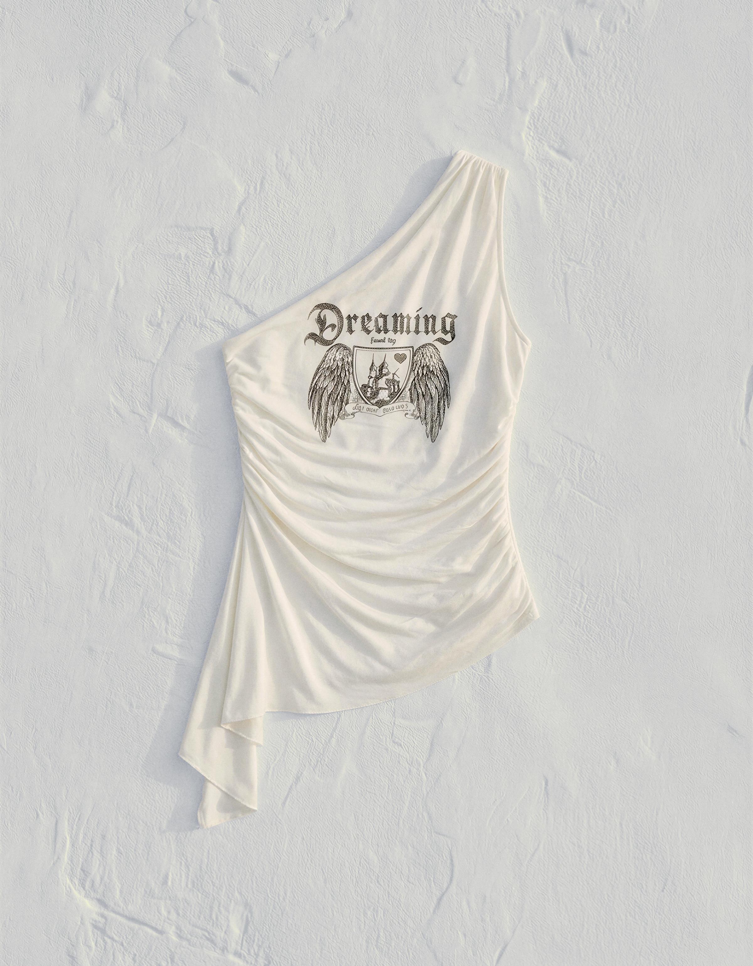 Asimetrik desenli top - Görsel 19