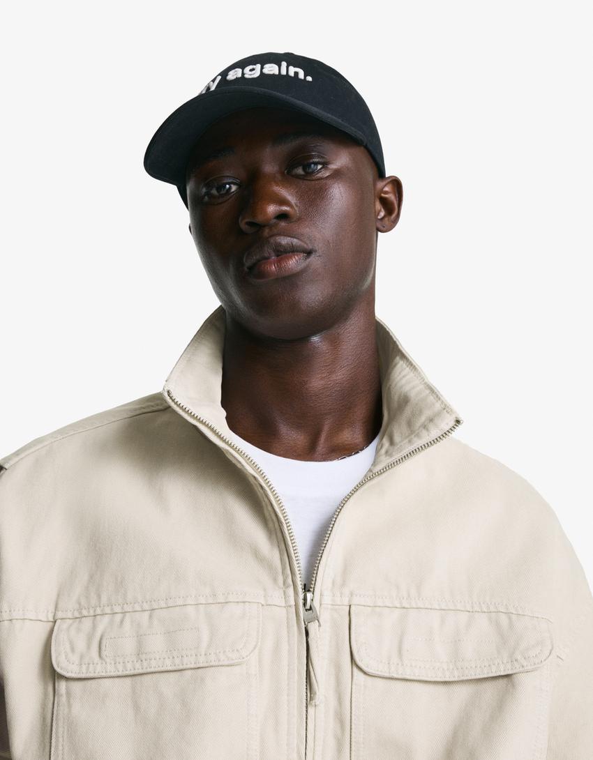 Veste à poches-Camel-2