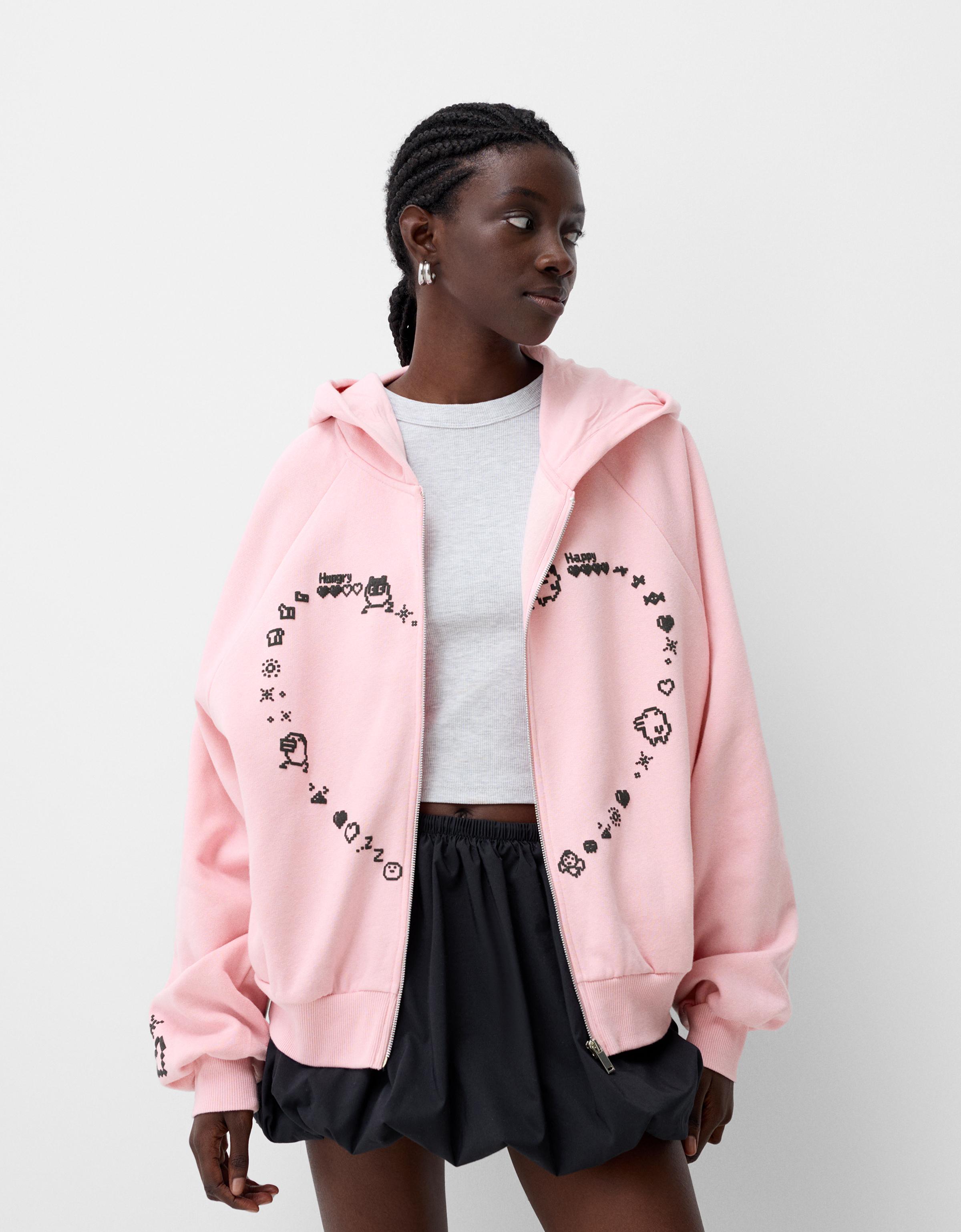 Pink champion zip up online