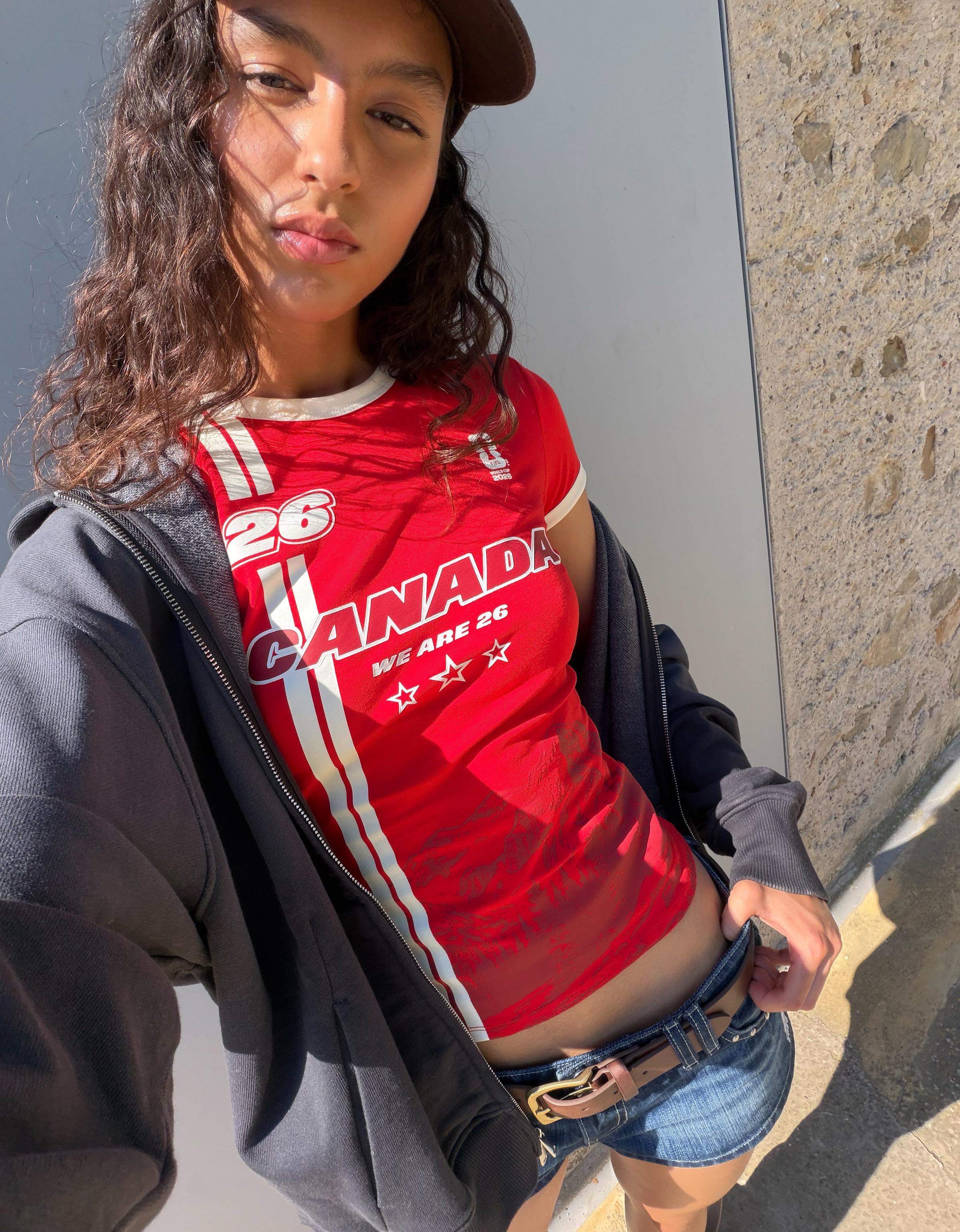 Canada FIFA WORLD CUP™ round neck T-shirt — Red