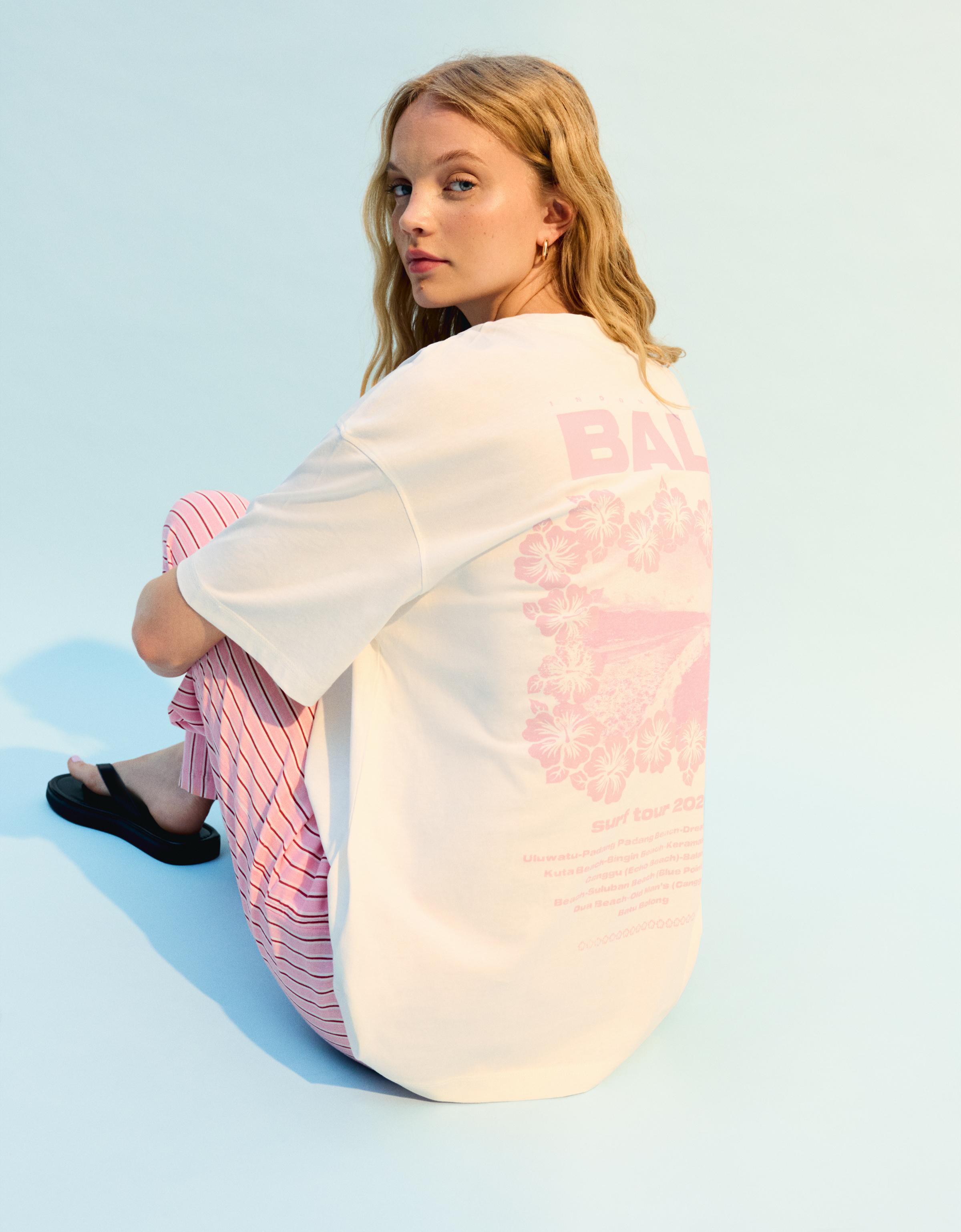 Tシャツ・カットソー DSQUARED2 Woman T-Shirt Blush Pink S75GD0356S23009 221 Dsquared2 Outlet: T-shirt woman - Blush Pink | Dsquared2 t