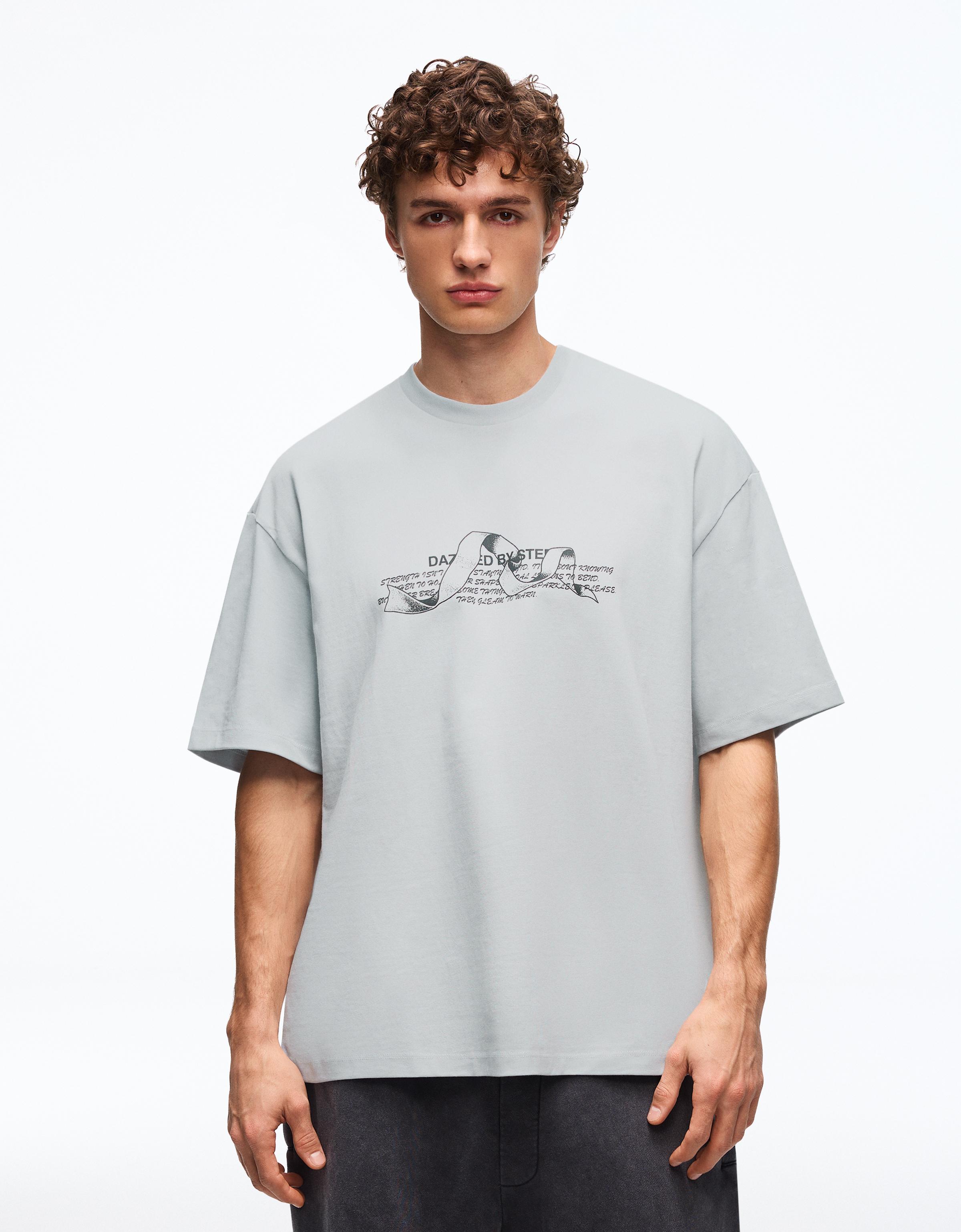 T-Shirt Manches Courtes Imprimé Xs Pierre