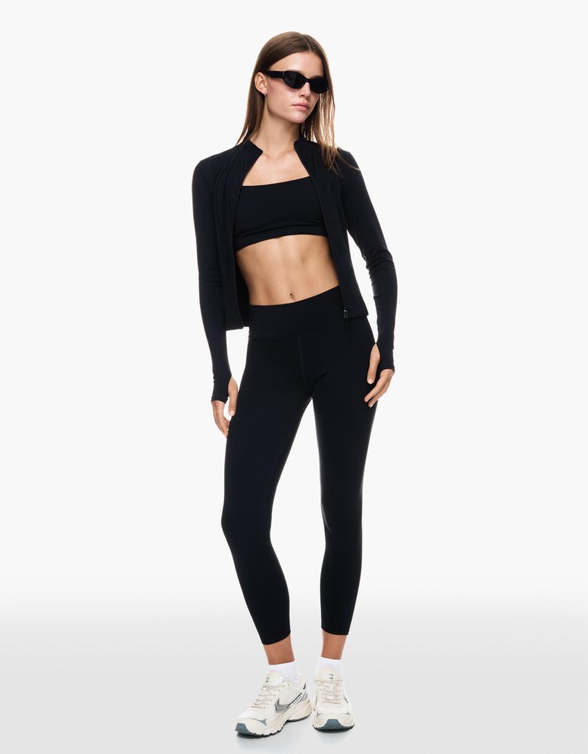 Top de tirants quick dry & breathable-Negre-3
