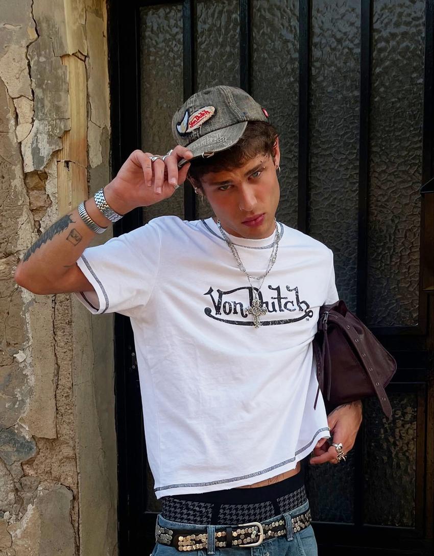 Czapka Von Dutch-Brązowy