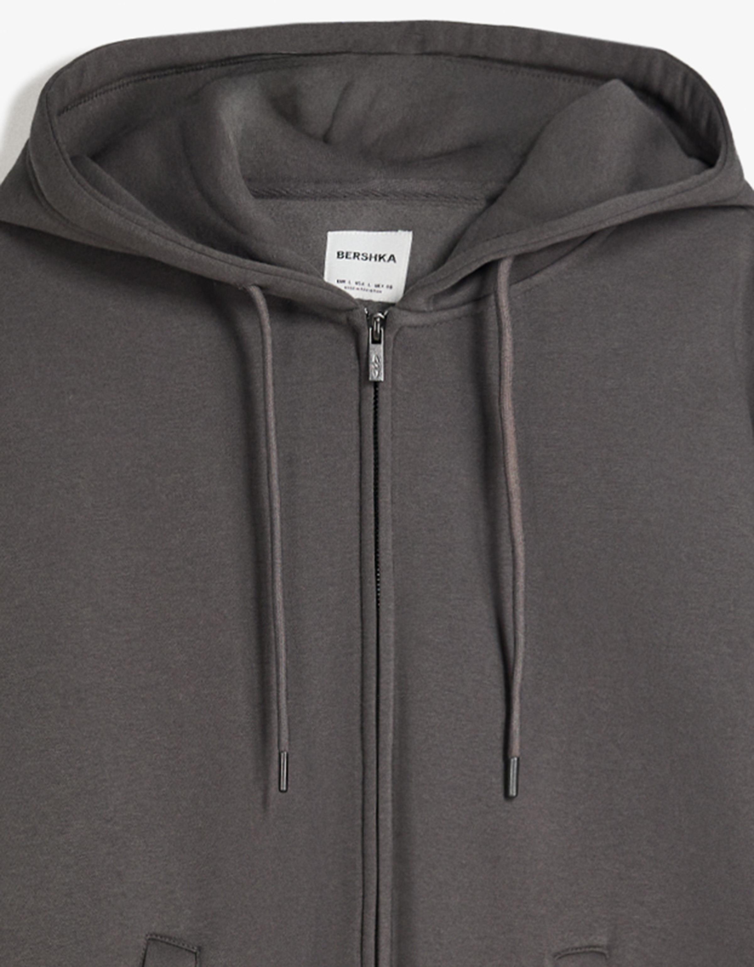 Fermuarlı kapüşonlu sweatshirt - Görsel 29