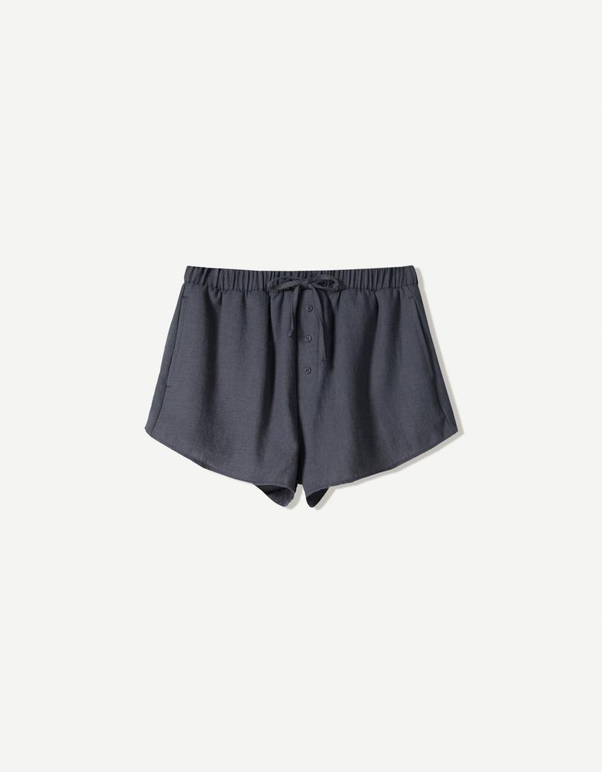 Rustic shorts-Dark grey