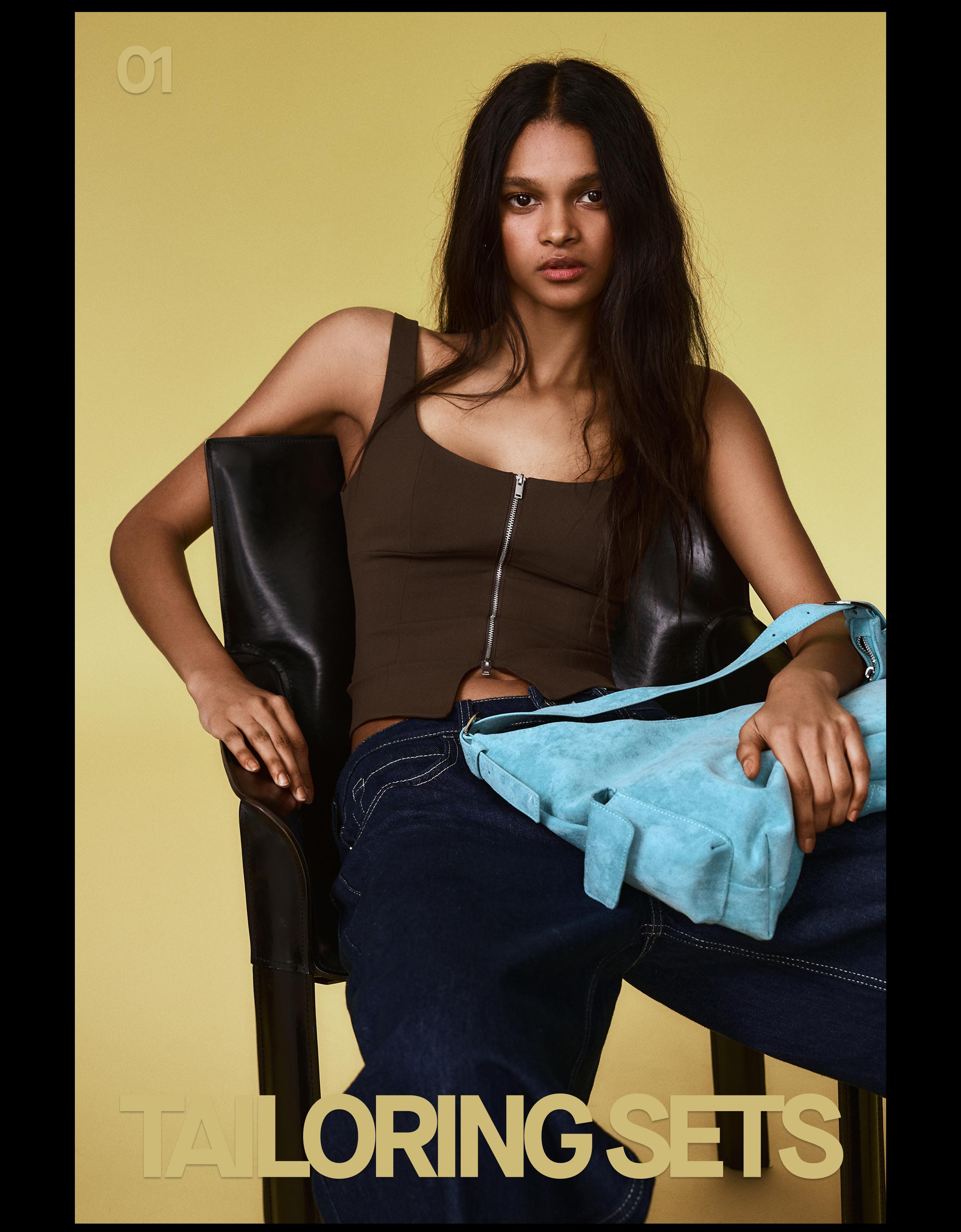 Fermuarlı askılı top - Görsel 17