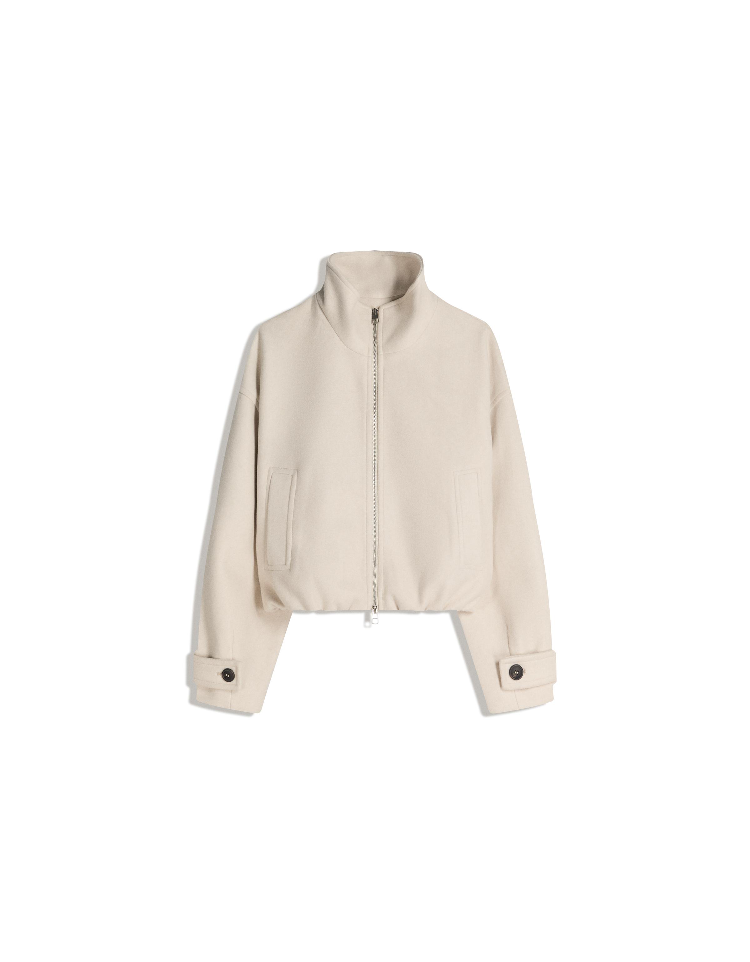 Soft touch jacket — Sand