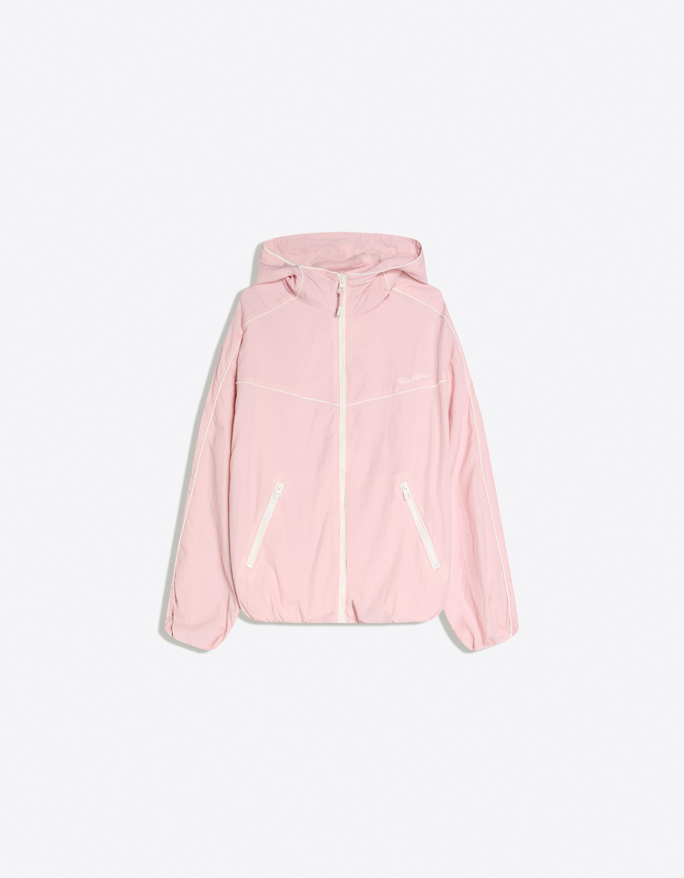 Hooded technical jacket - Women | Bershka