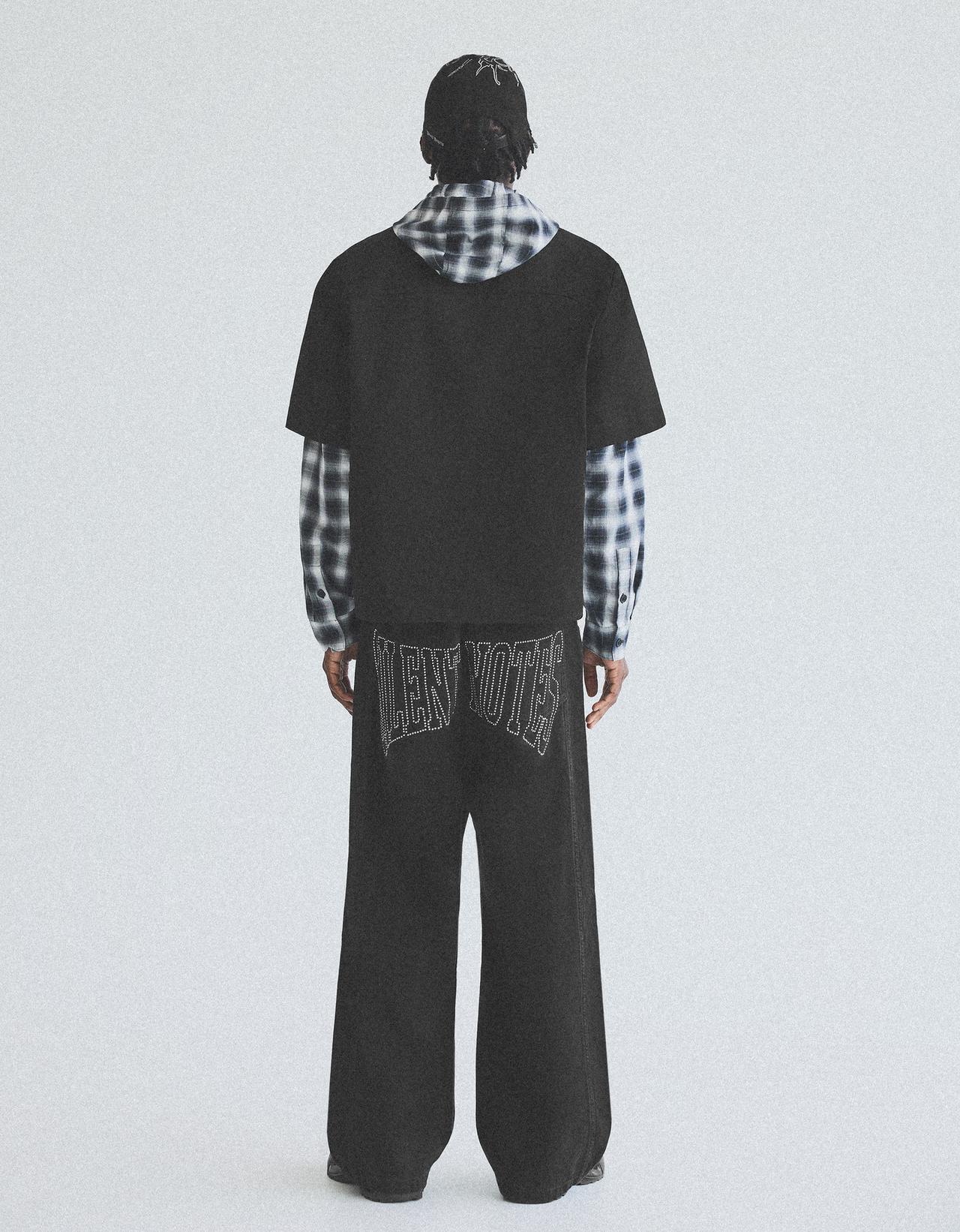 Studded jeans — Black