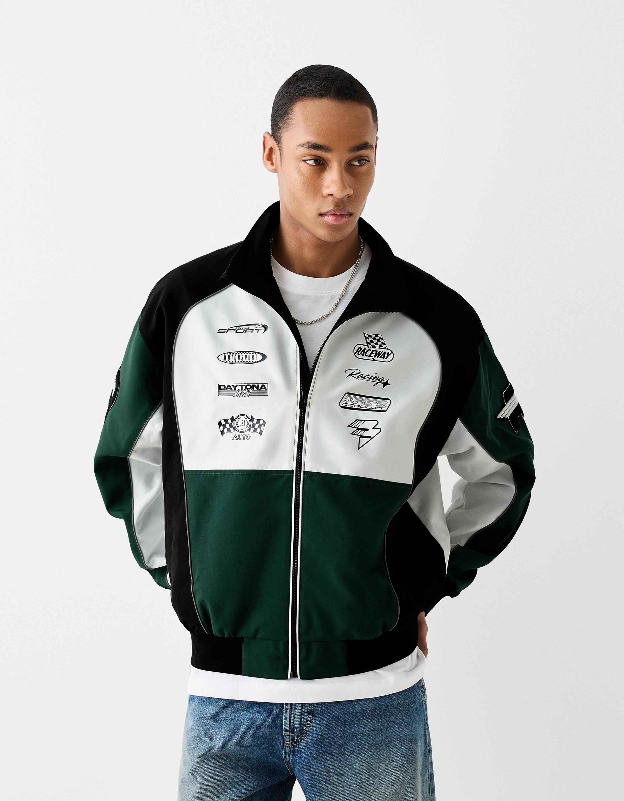 Technical racing jacket - Men | Bershka