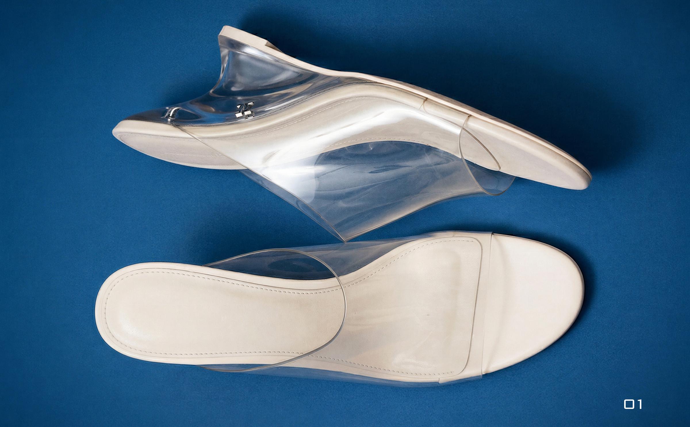 Vinyl wedges — Sheer