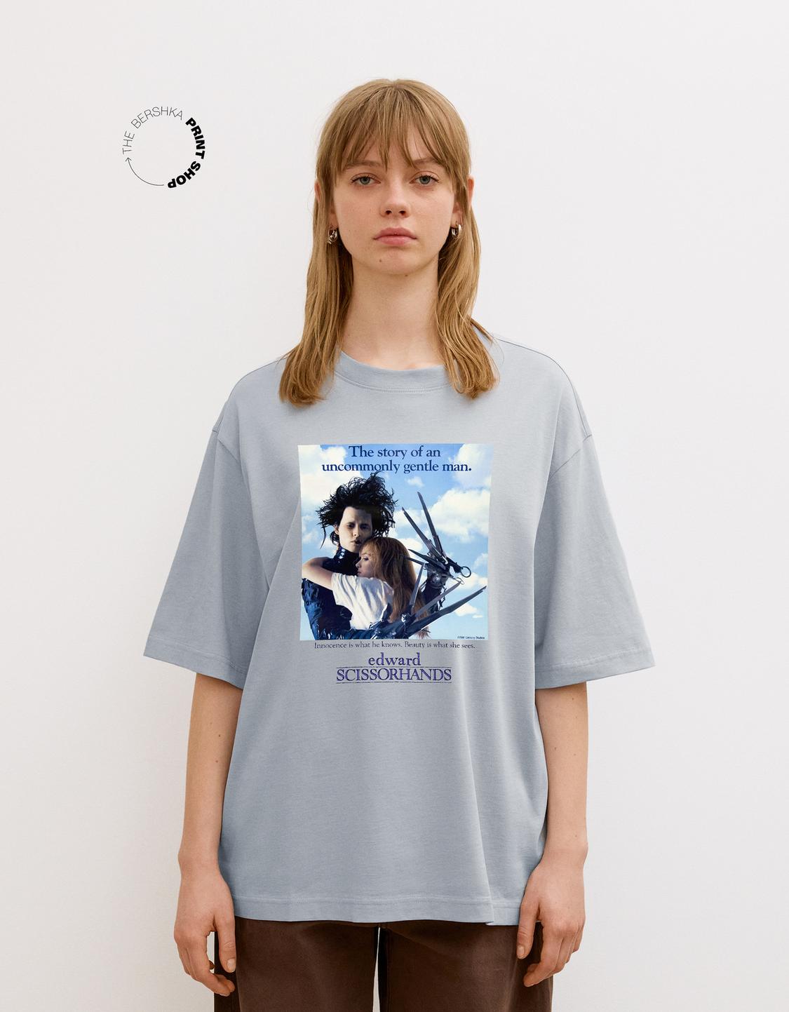 T-shirt Edward Scissorhands manches courtes