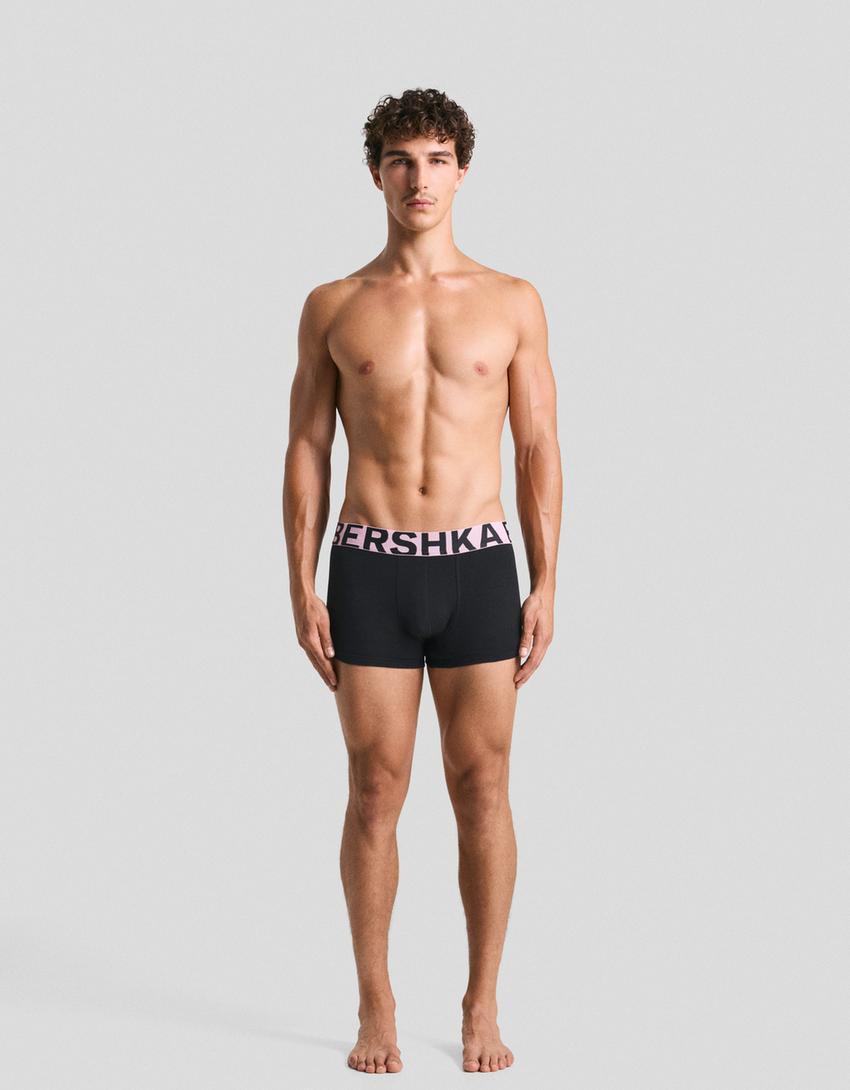 Pack 3 boxers cintura ancha-Rosa-2