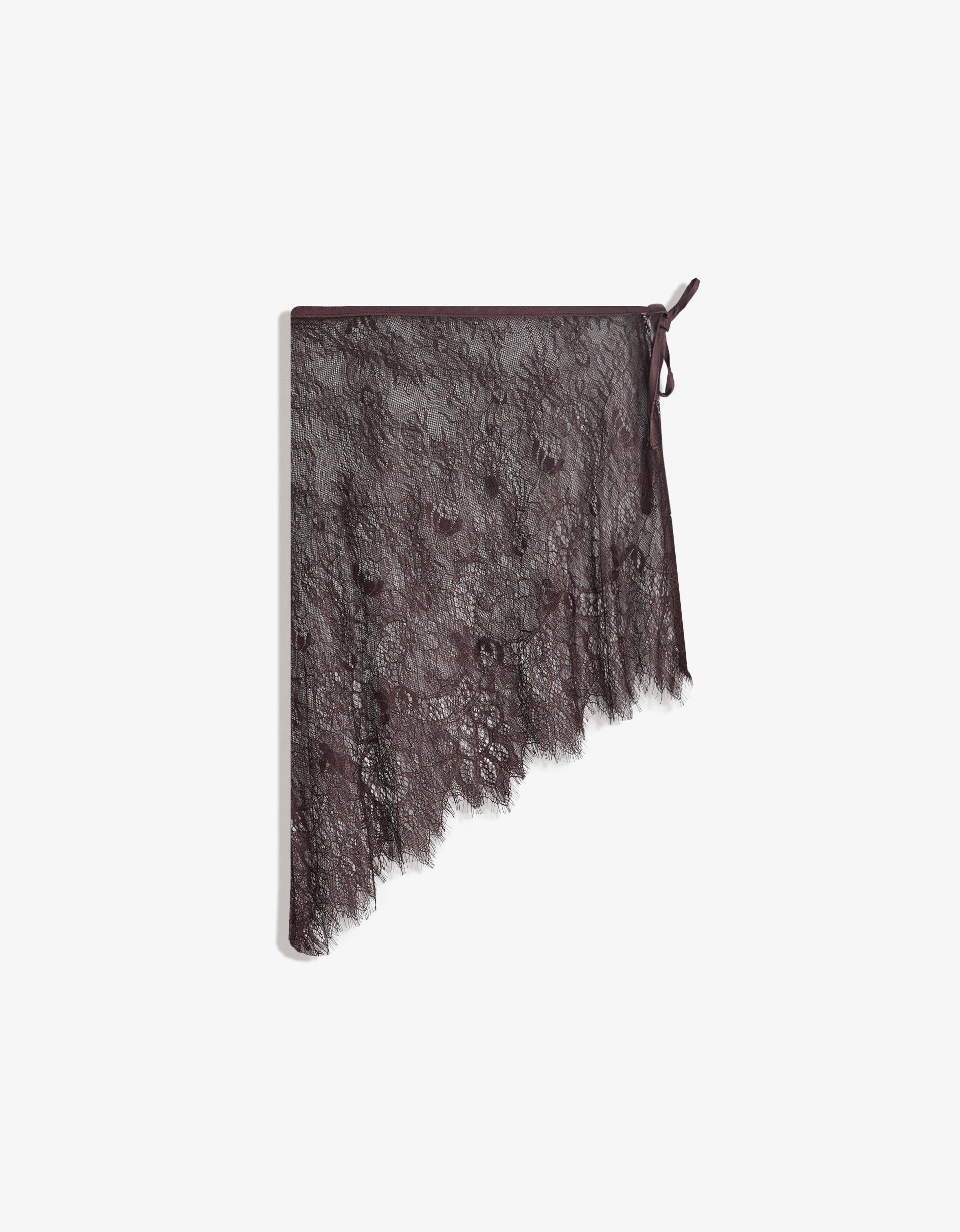 Dantelli pareo etek - Görsel 7