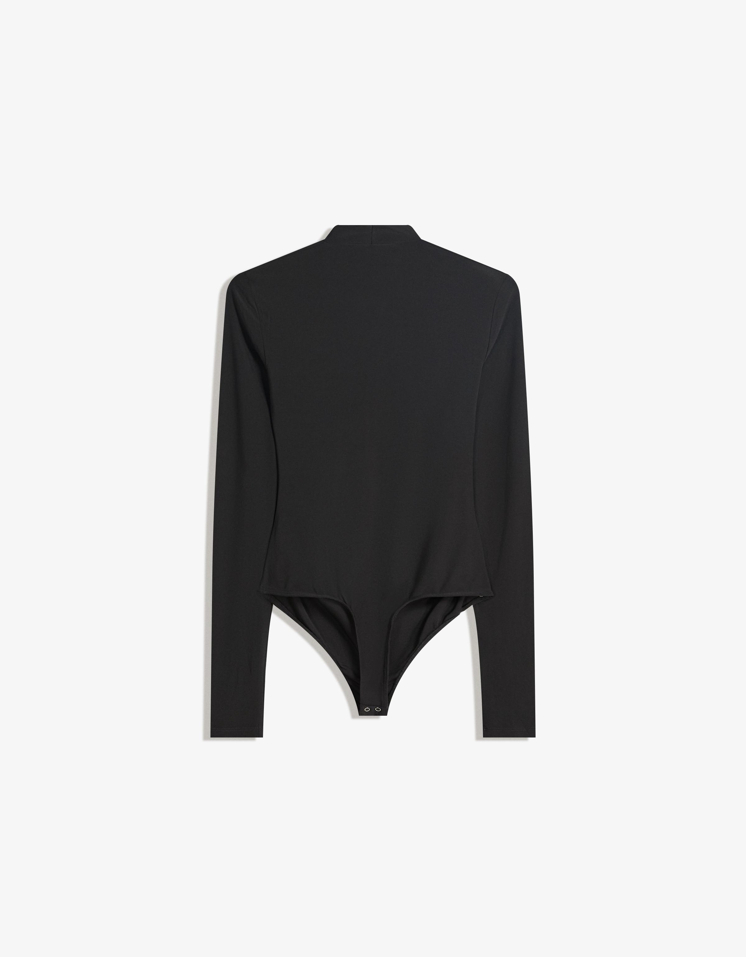 Uzun kollu boğazlı body - Görsel 3