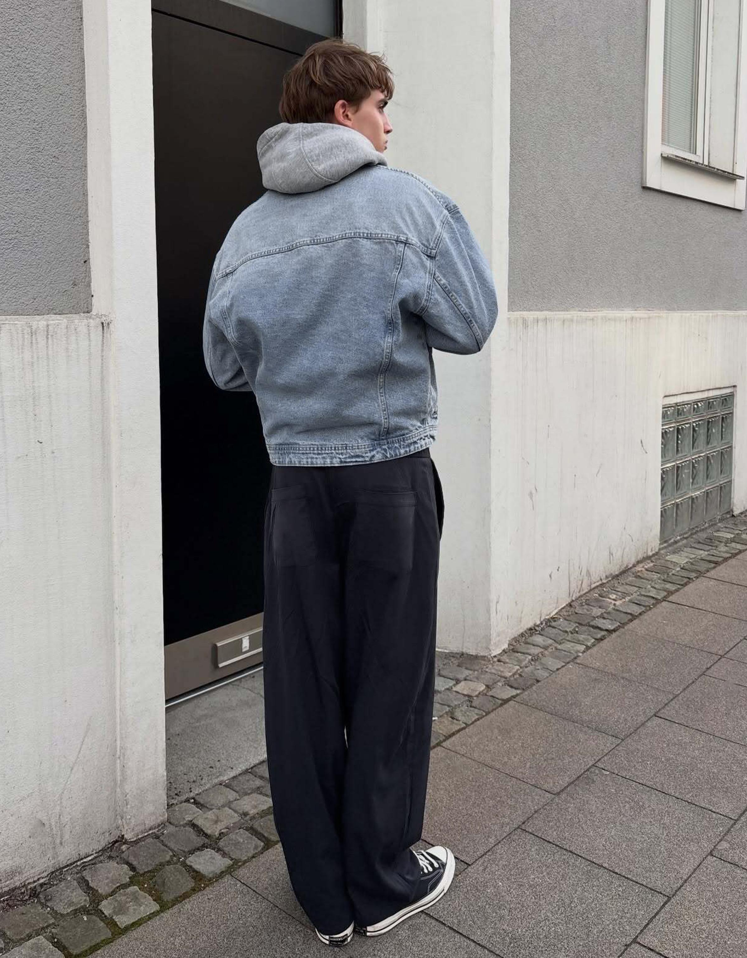 Super baggy fit pensli pantolon - Görsel 30