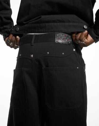 Baggy trousers ARIES X BERSHKA — Black 4