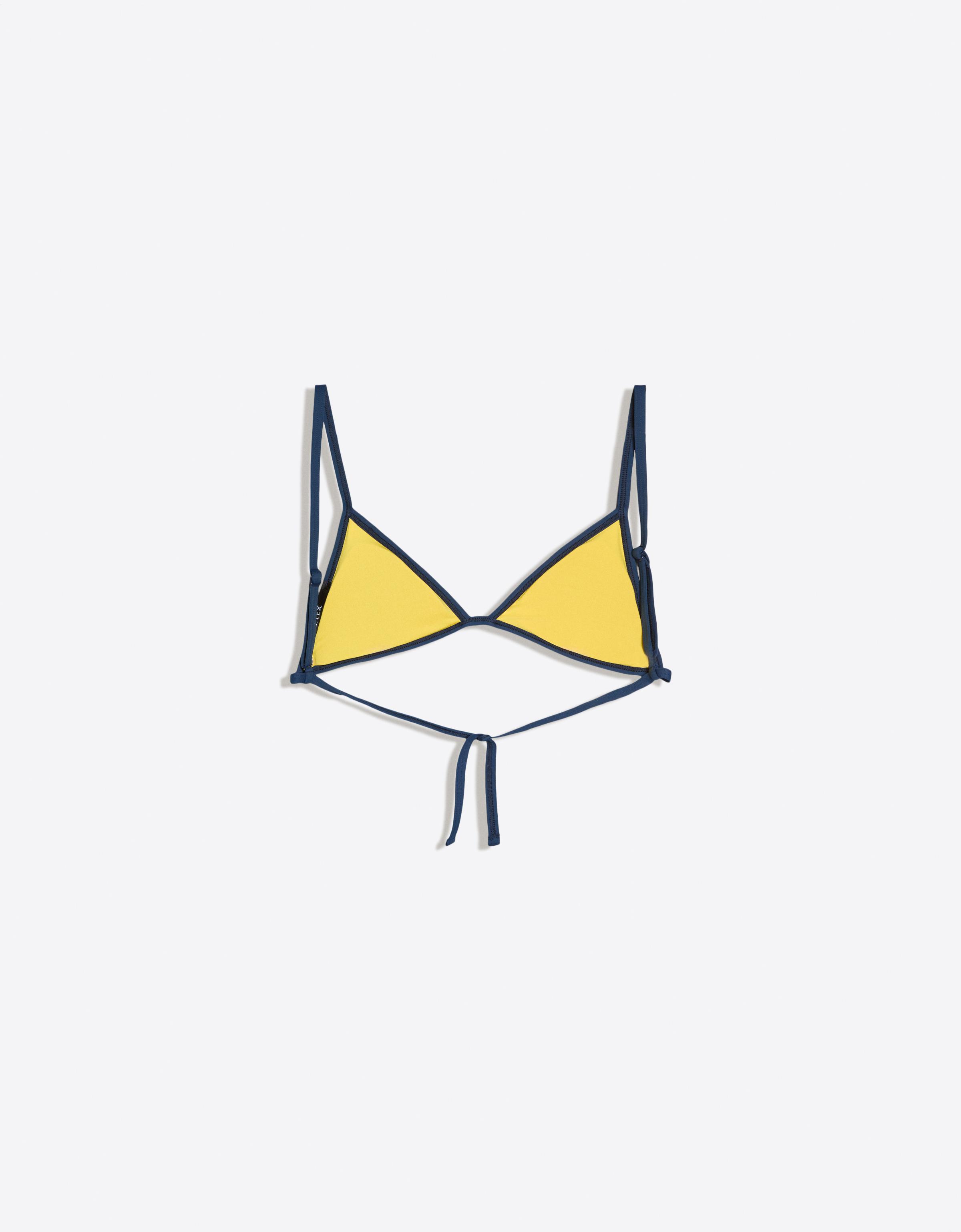 Colombia FIFA WORLD CUP™ triangle bikini top — Yellow
