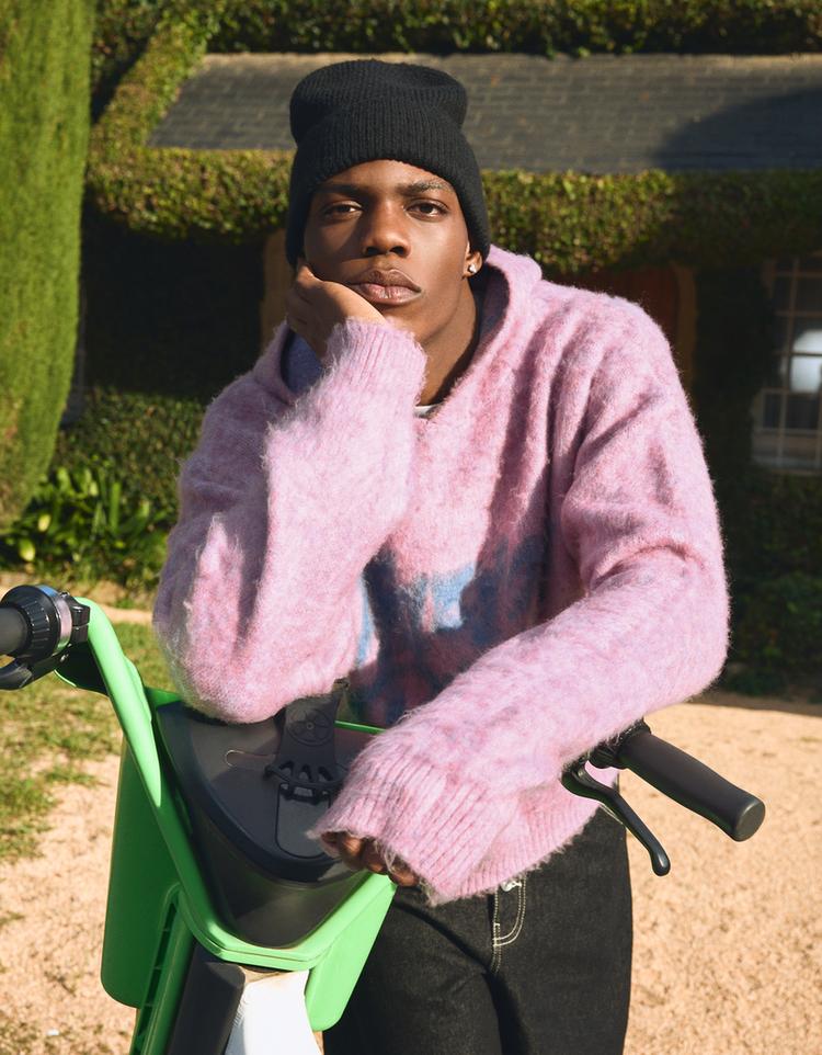 Jersey efecto cepillado print