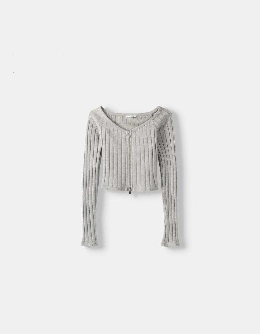 كارديغان باردو بسحّاب-رمادي-4