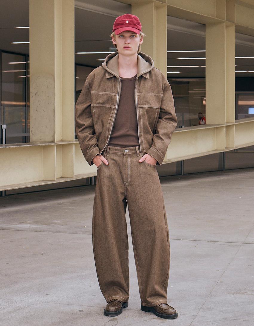 Super Balloon Jeans-Braun